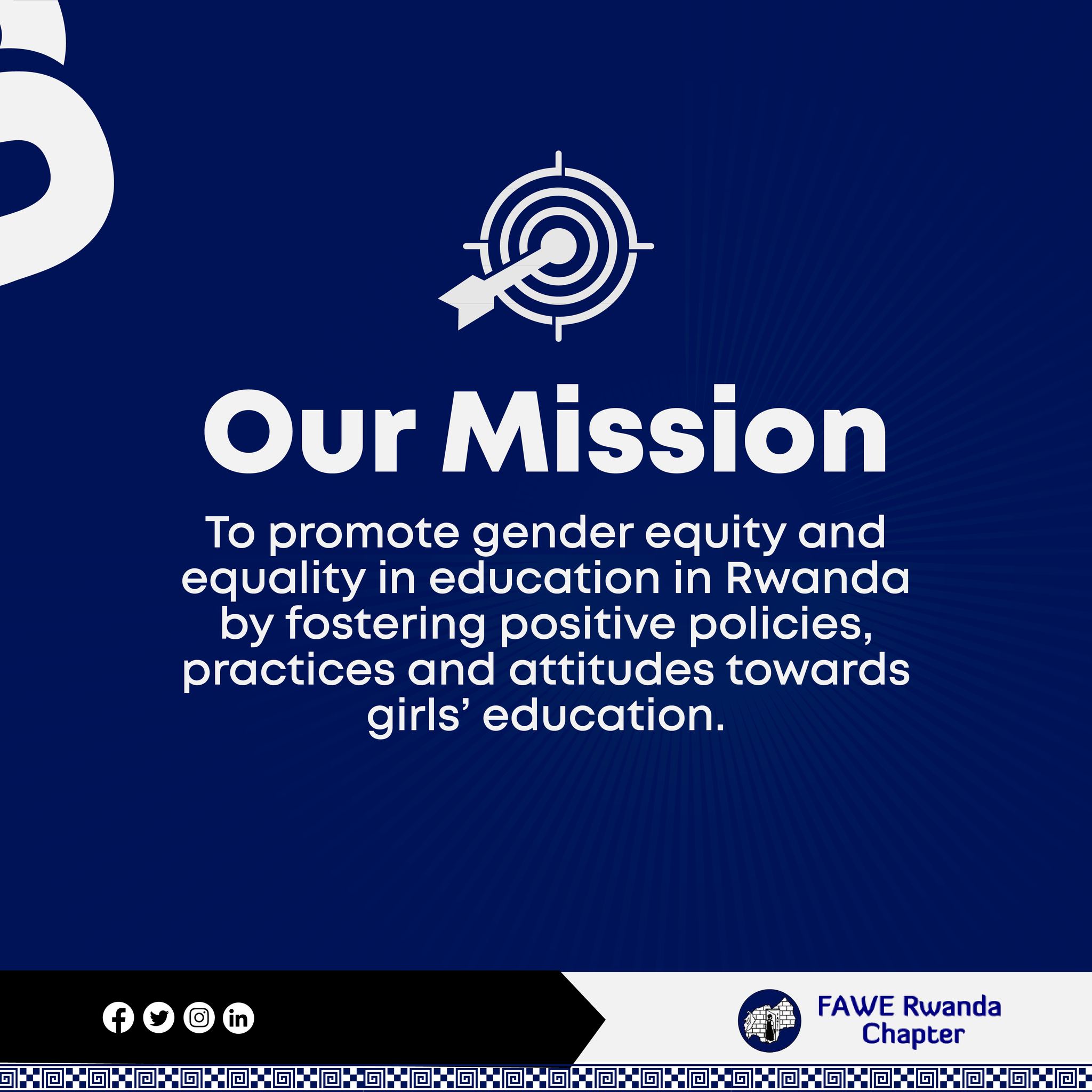 FAWE Rwanda - What is the heart of our mission? Empowering...