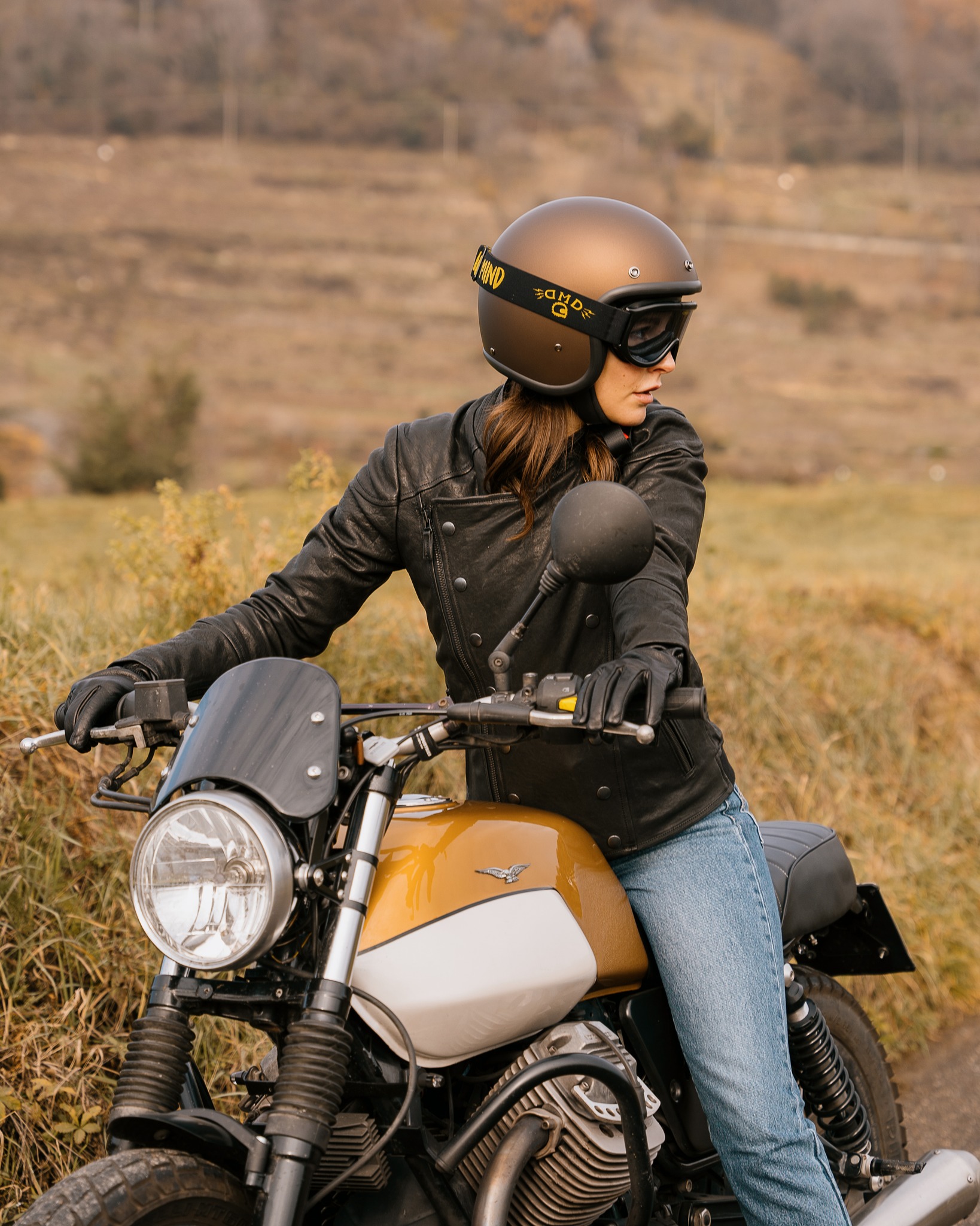 dmd motorcycle helmet In-Mold Ski – Saint Bernard DMD Racer Helmet