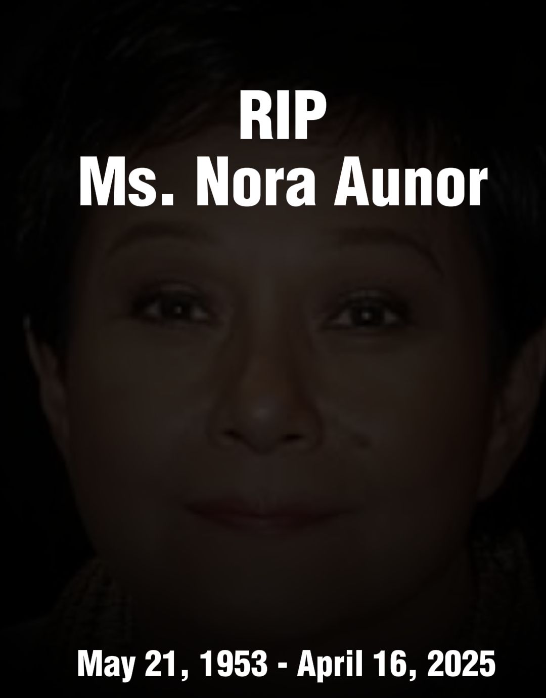Maria Paz Paeta - 🌺Nora Aunor (real name: Nora Cabaltera... | Facebook