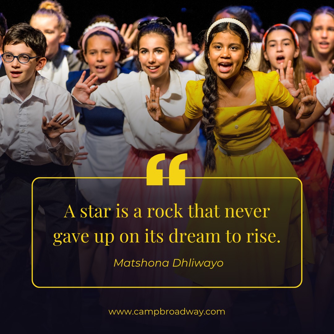 Camp Broadway - 🌟 Celebrating Rising Star Month at Camp...