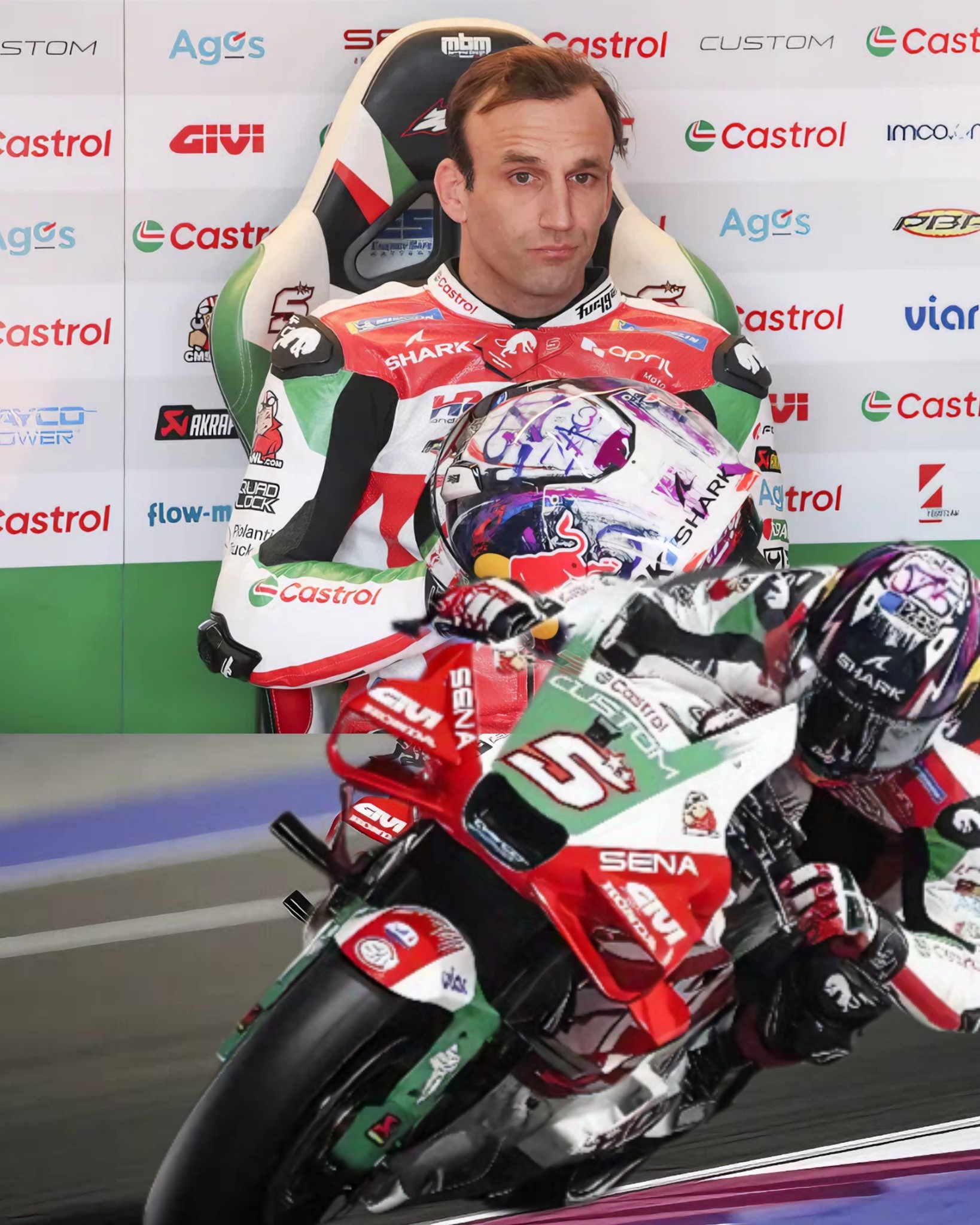 Johann Zarco has brushed off a most unwanted record with a last 