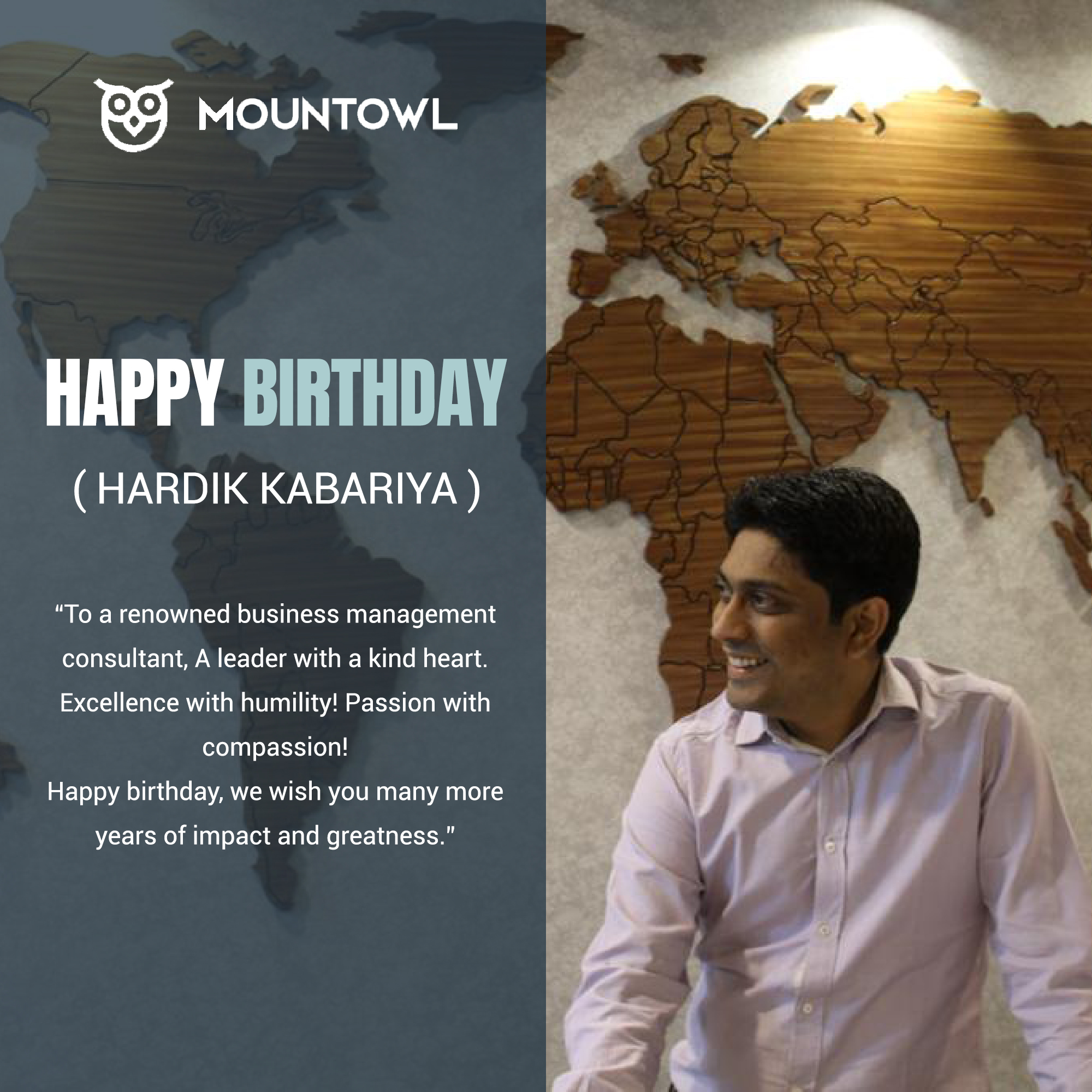 Happy Birthday to a truly outstanding leader and a wonderful human ...