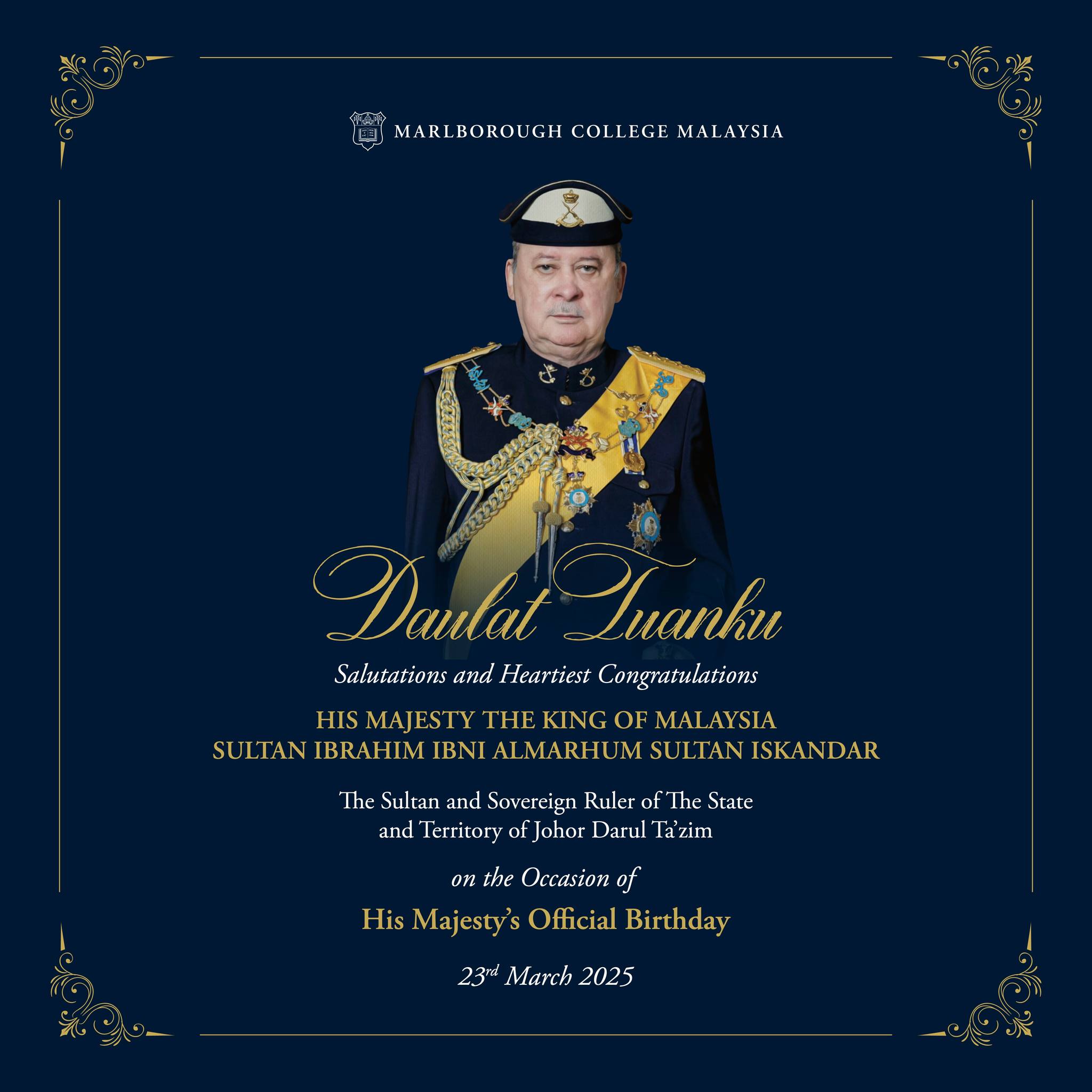 Marlborough - Marlborough College Malaysia is honoured to extend its ...
