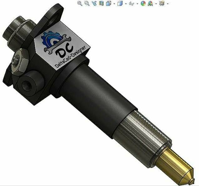 Design of Fuel-Injector | IC Engine |... - Deltacad Designer