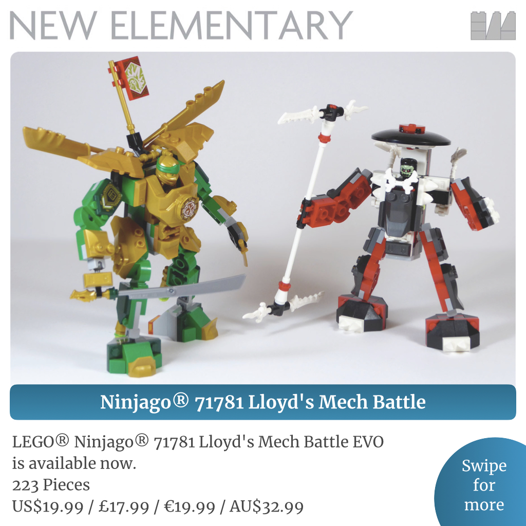 Lego Ninjago 71781 Lloyd's Mech Battle Evo review