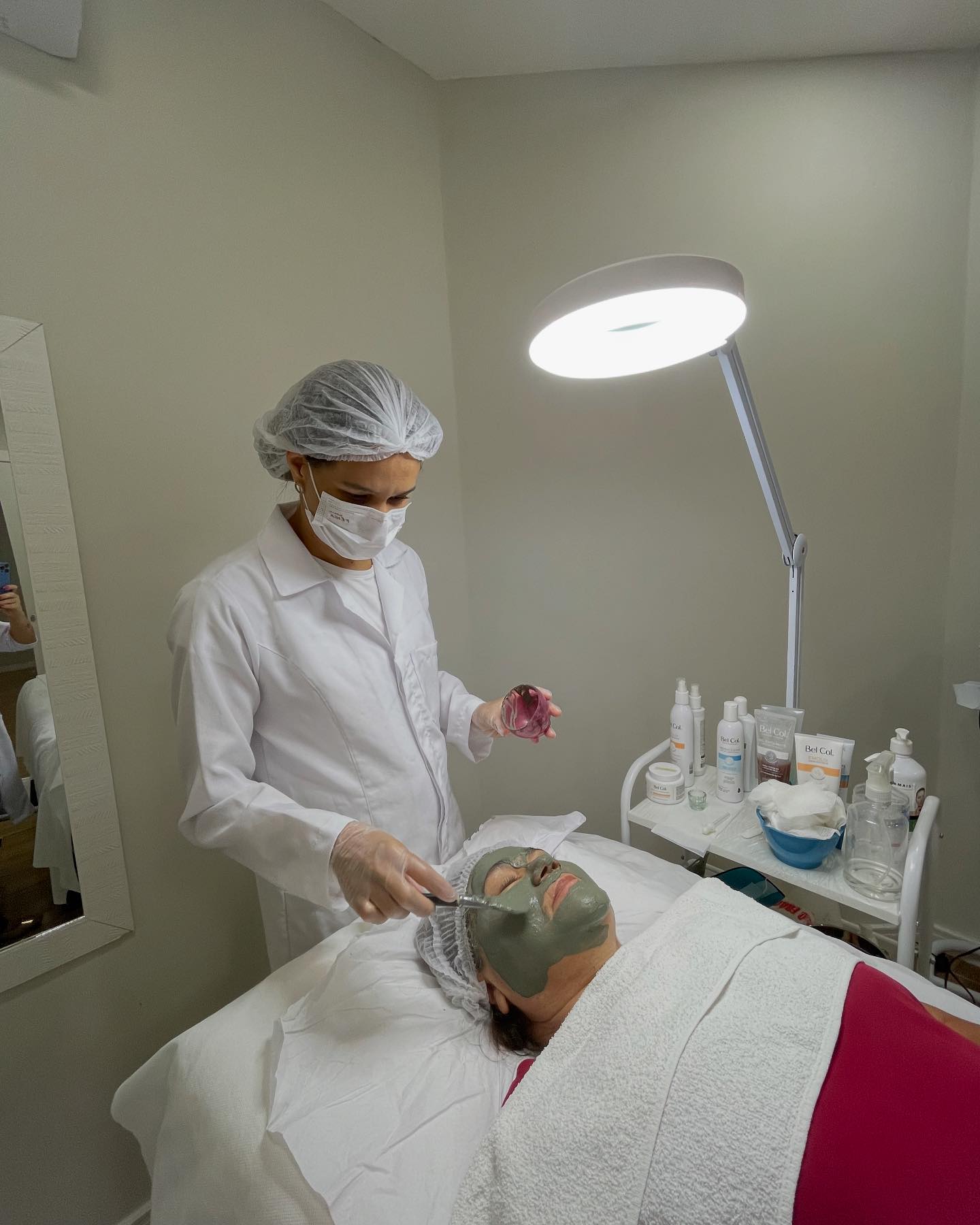 Atendimento no Consultório Estética Cristiane Lima