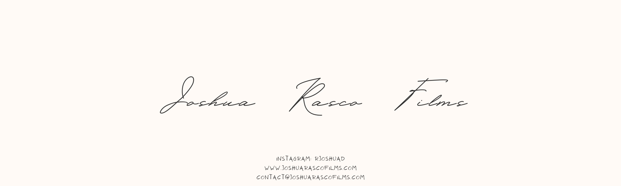 Joshua Rasco Films