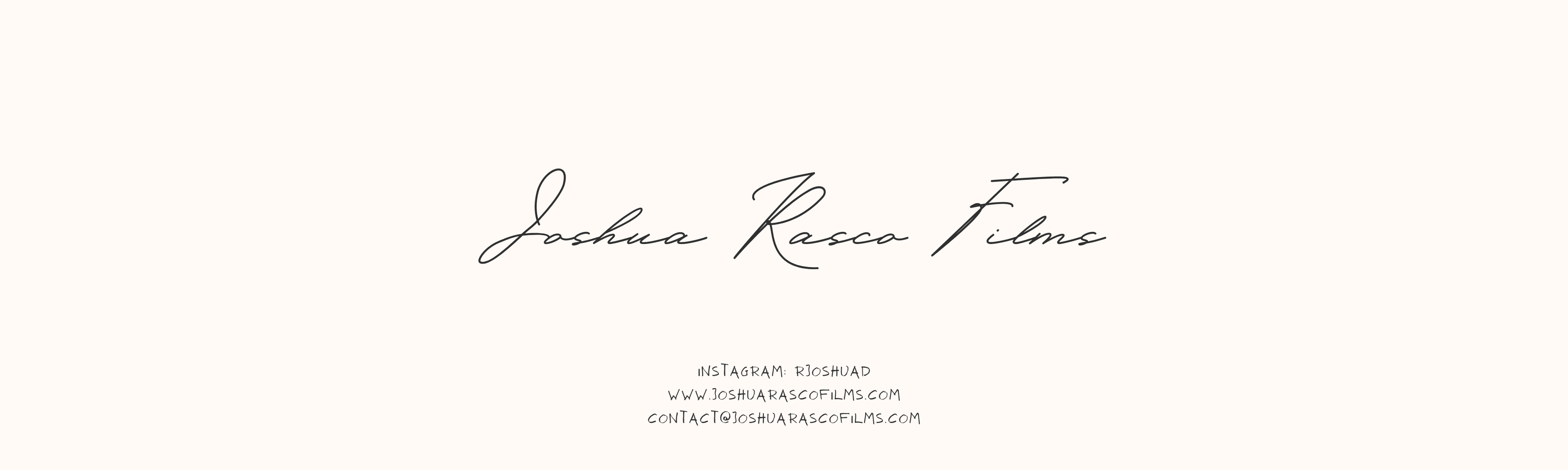 Joshua Rasco Films