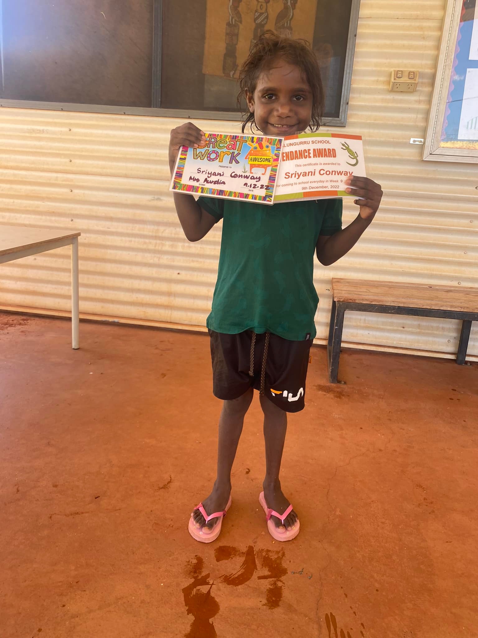 Congratulations to our Students of the... - Walungurru School