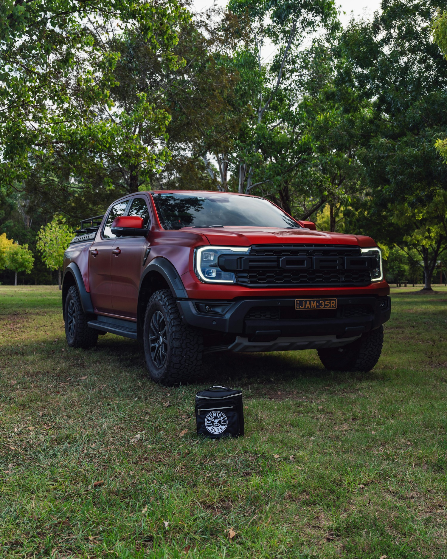 Chemical - This tough-looking Ford Ranger Raptor is kept clean ...