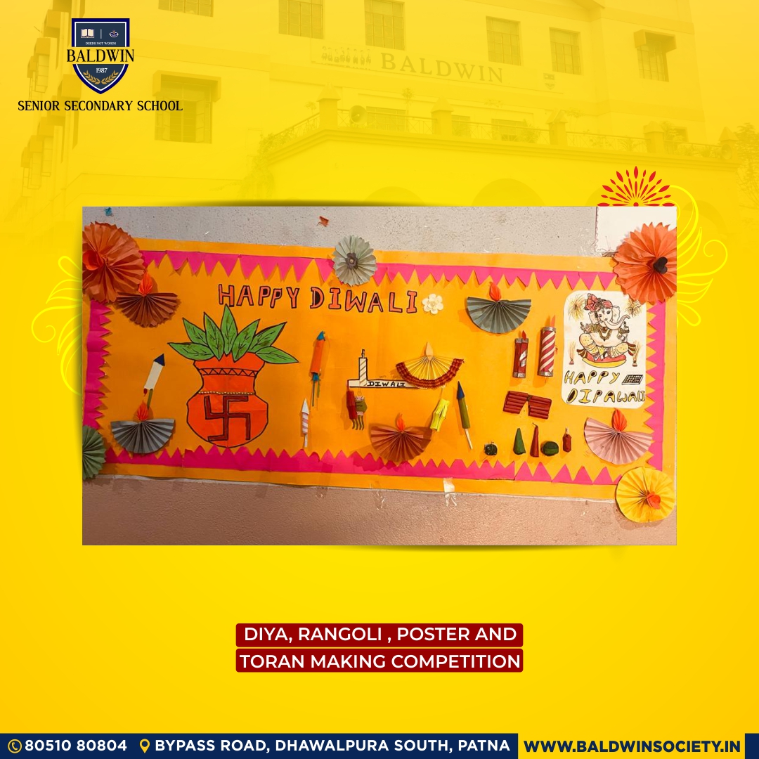 Baldwin Academy - A glimpse of Diya, Rangoli, Poster, and... | Facebook