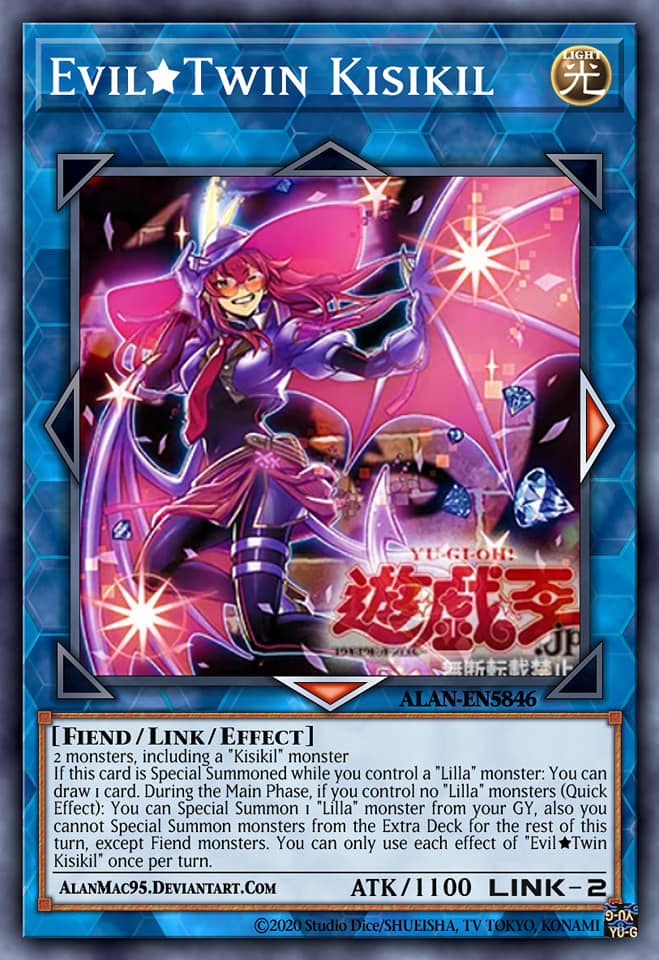Will Evil Twin Lilla's trigger effect activate after banishment?
