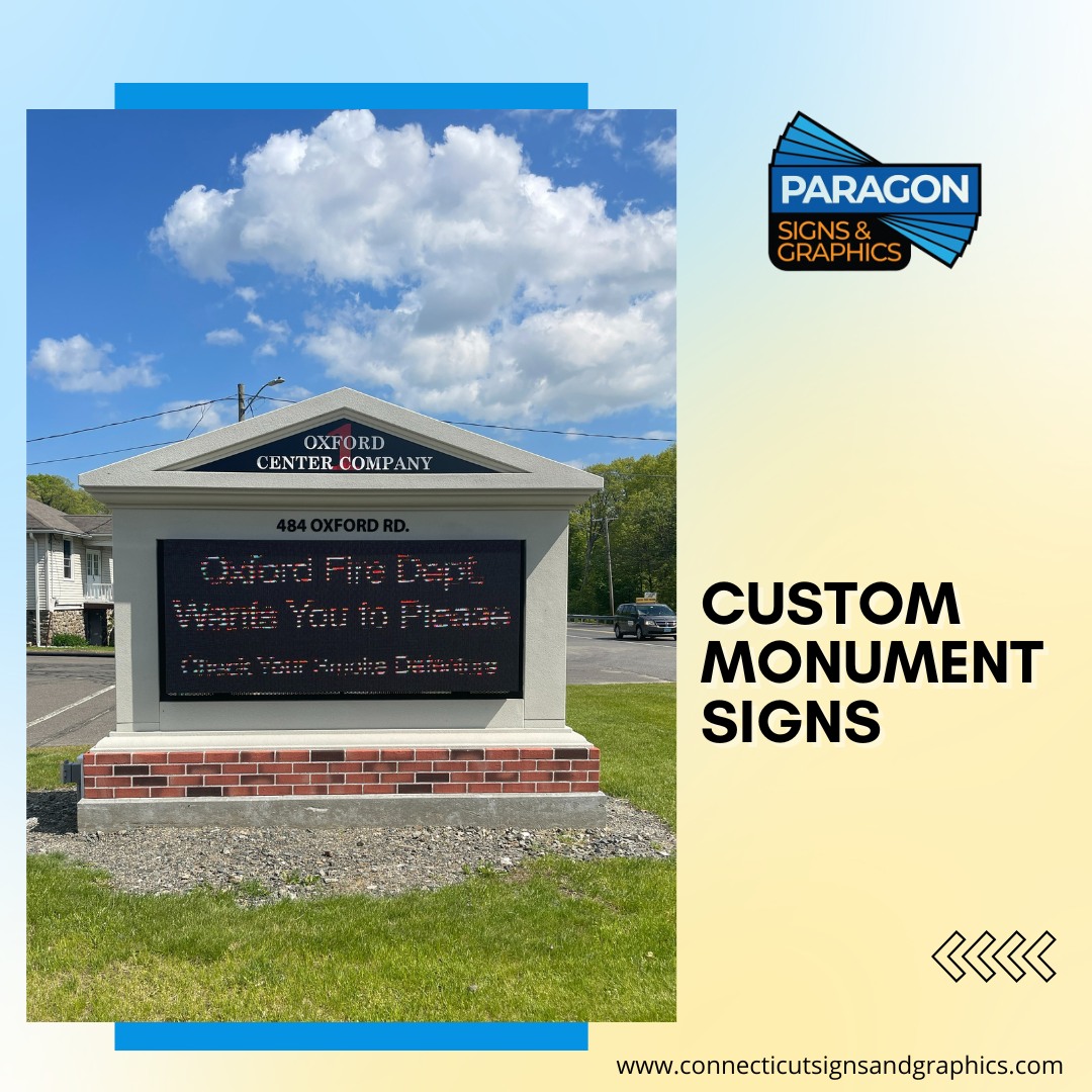 Paragon - Dull monument sign dragging down your curb appeal? Upgrade to ...