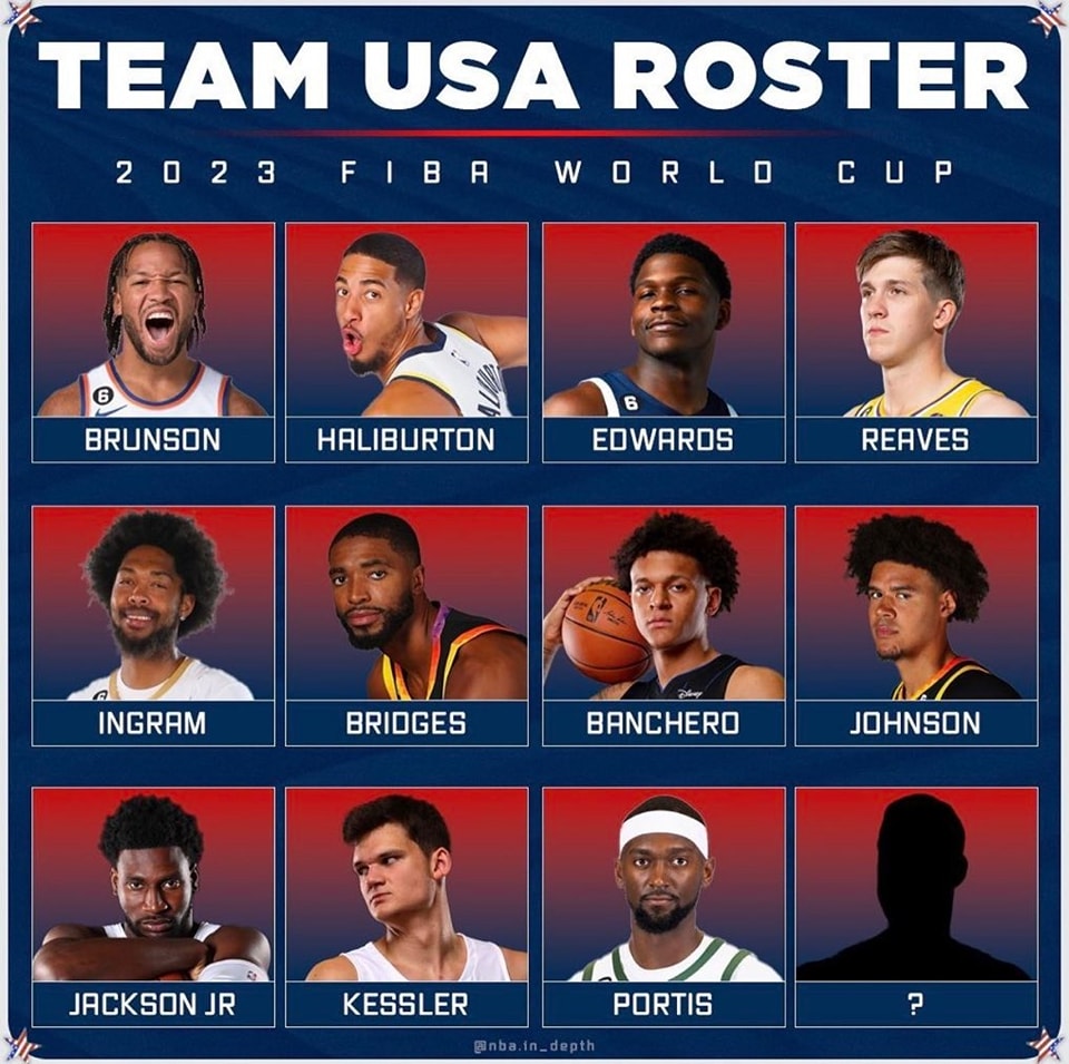 11 of the 12 members of the roster for... - Basketball World