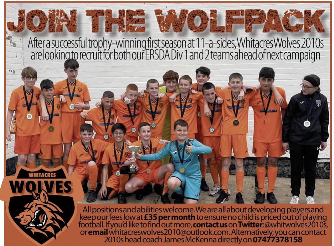 Whitacres Wolves 2010s | Glasgow