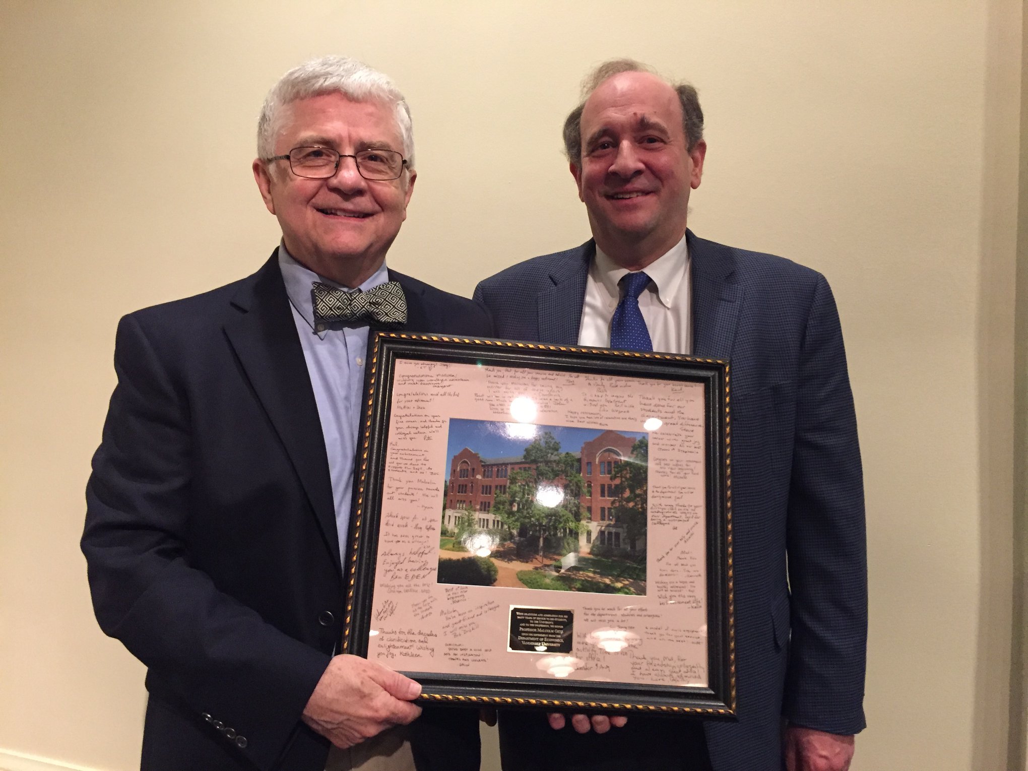 On Saturday, May 5,... - Vanderbilt Department of Economics | Facebook