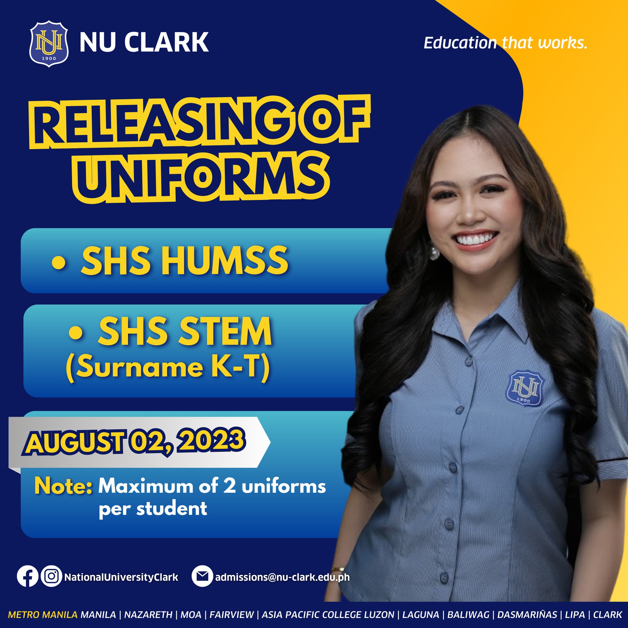 NU Clark - 𝗣𝗮𝘄𝘀 𝗨𝗽, 𝗡𝗮𝘁𝗶𝗼𝗻𝗮𝗹𝗶𝗮𝗻𝘀!🐾 Please be guided of... | Facebook