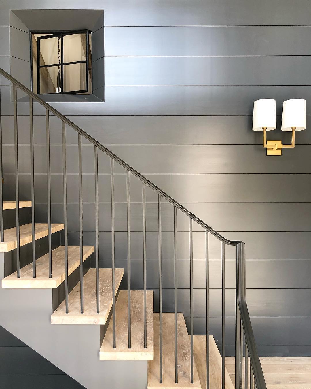 HL Stairs - Stair hall at Barrington home. #hlstairs #balusters #stairs ...