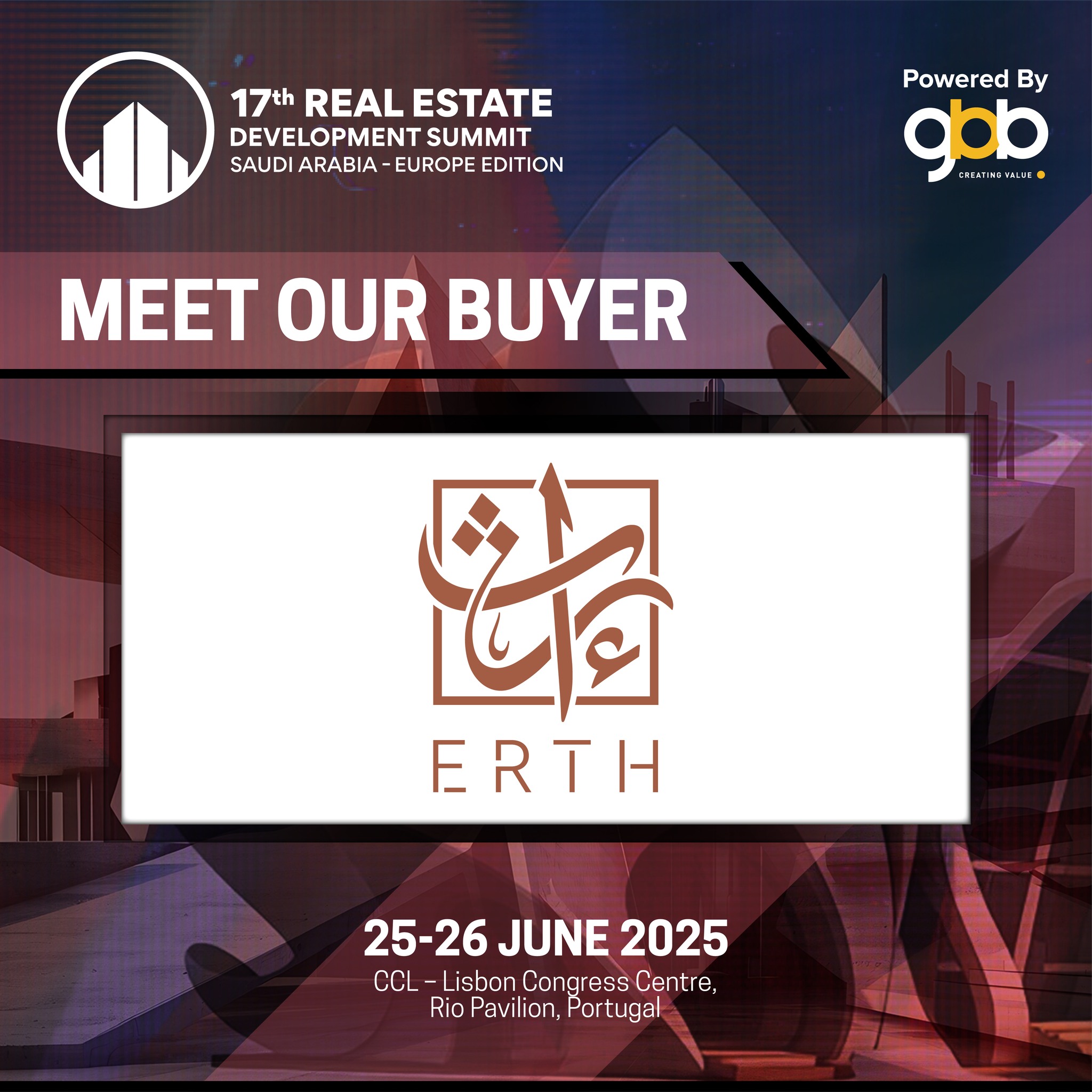 GBB Venture - Welcome Erth إرث as Summit Partner at the... | Facebook