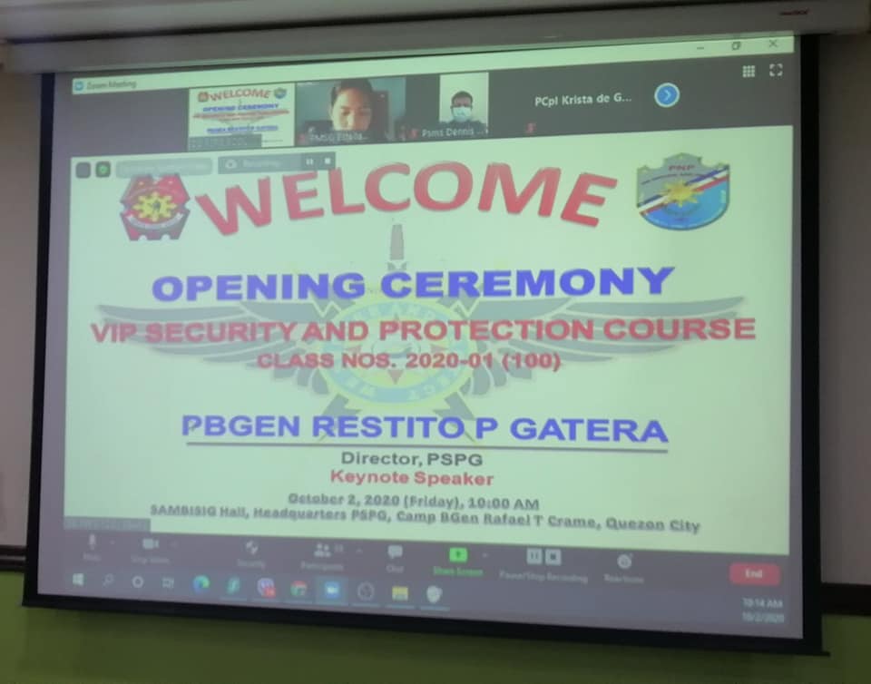 Conduct of... - PNP Police Security and Protection Group | Facebook