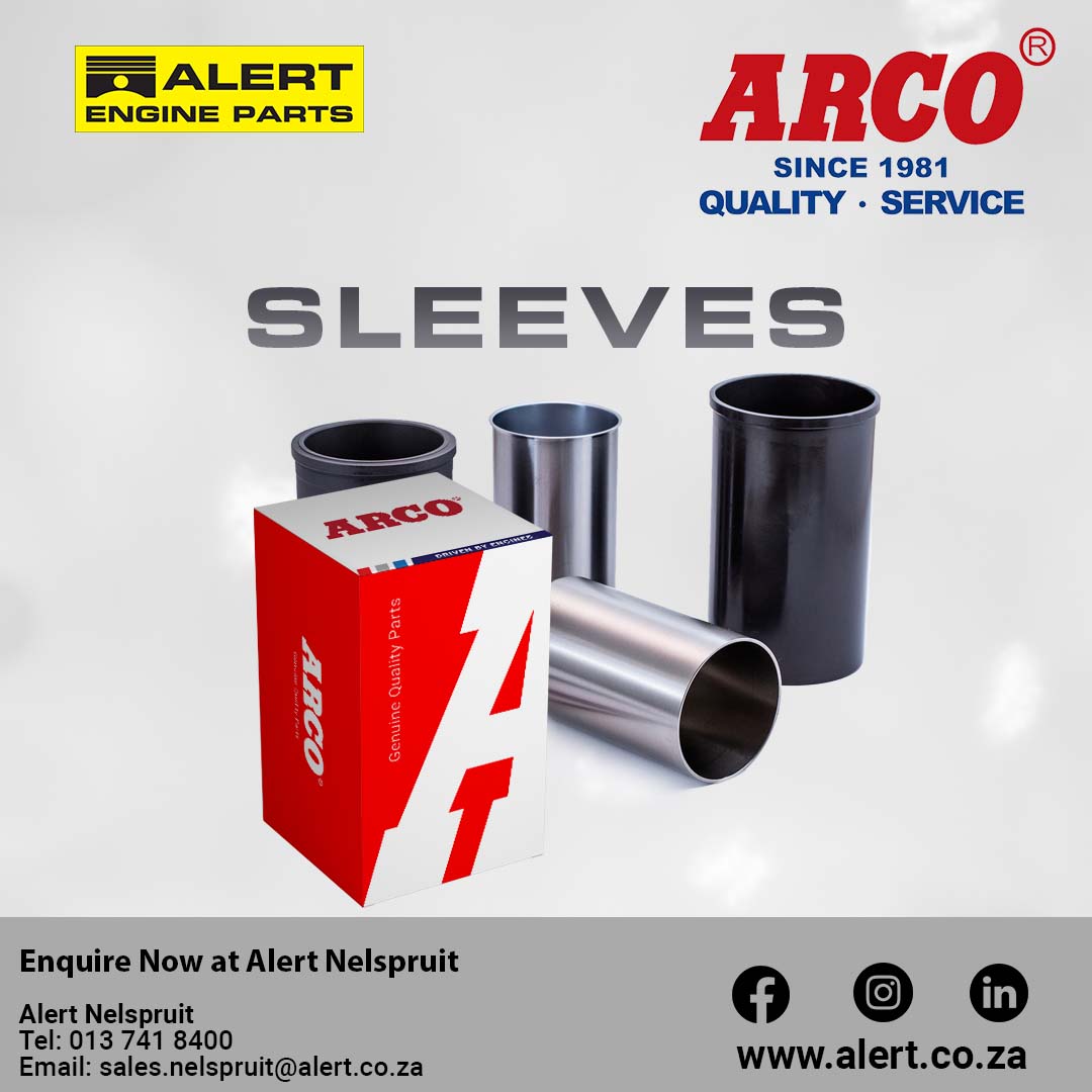 Alert Engine Parts SA - Alert stocks a Range of Arco Products. Enquire ...