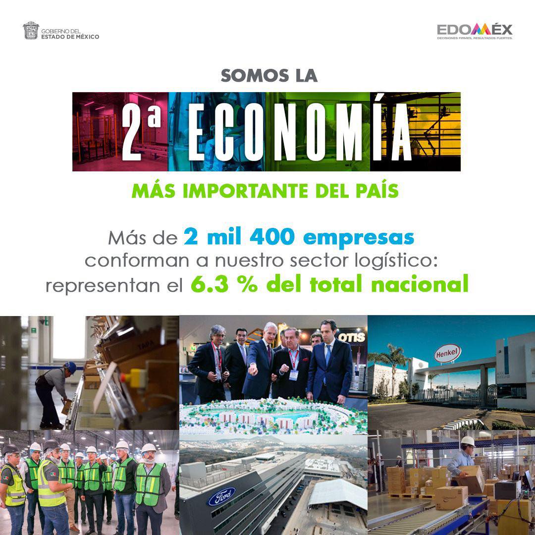 Gobierno - Consolidamos al #Edoméx como el sector logístico más grande ...