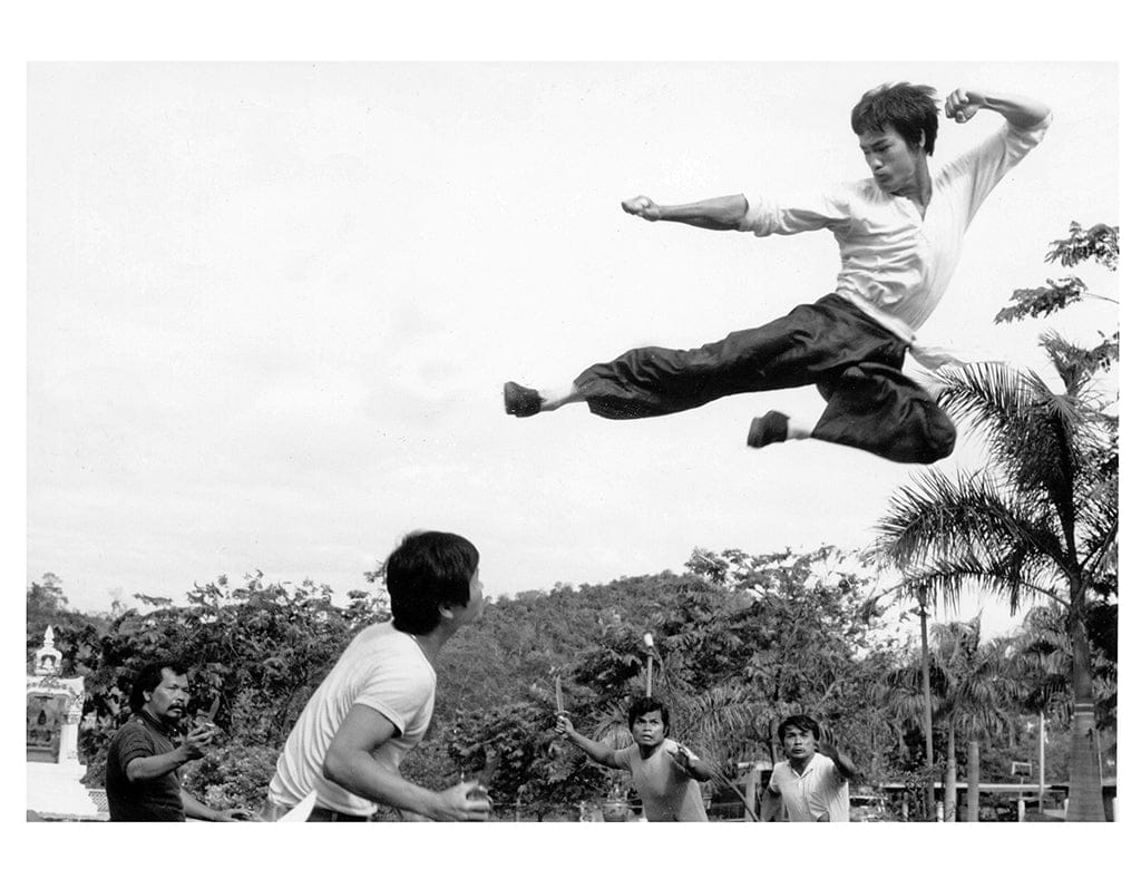 Flying Kick By The Legend - Bruce Lee