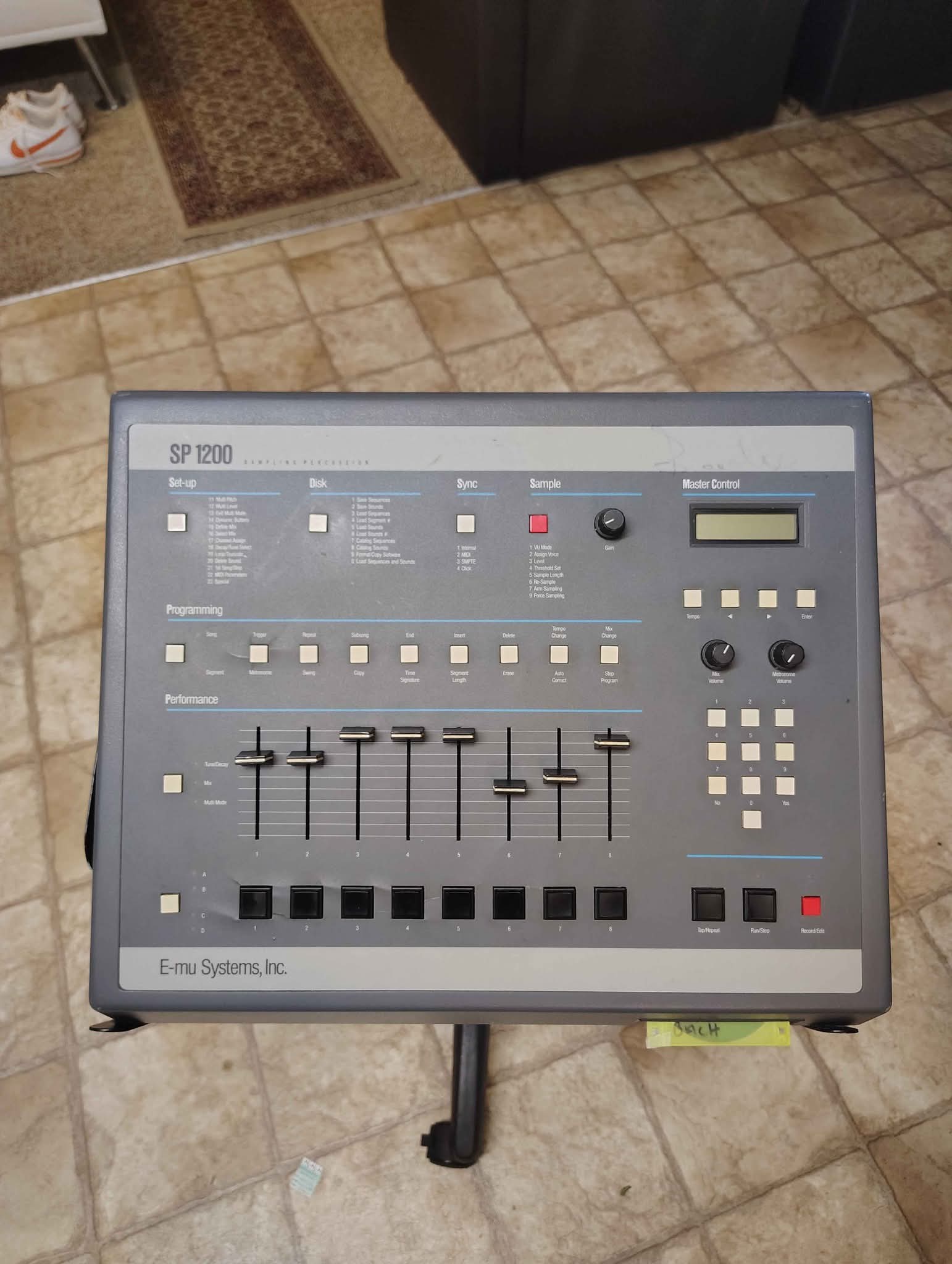 SP-1200 EMU DRUM MACHINE SAMPLER HARD CASE AND MORE - Multi Effects ...