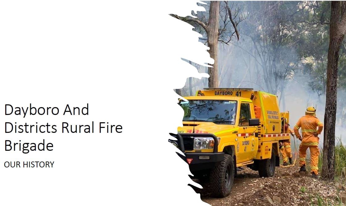 DDRFB wouldn't be... - Dayboro & District Rural Fire Brigade
