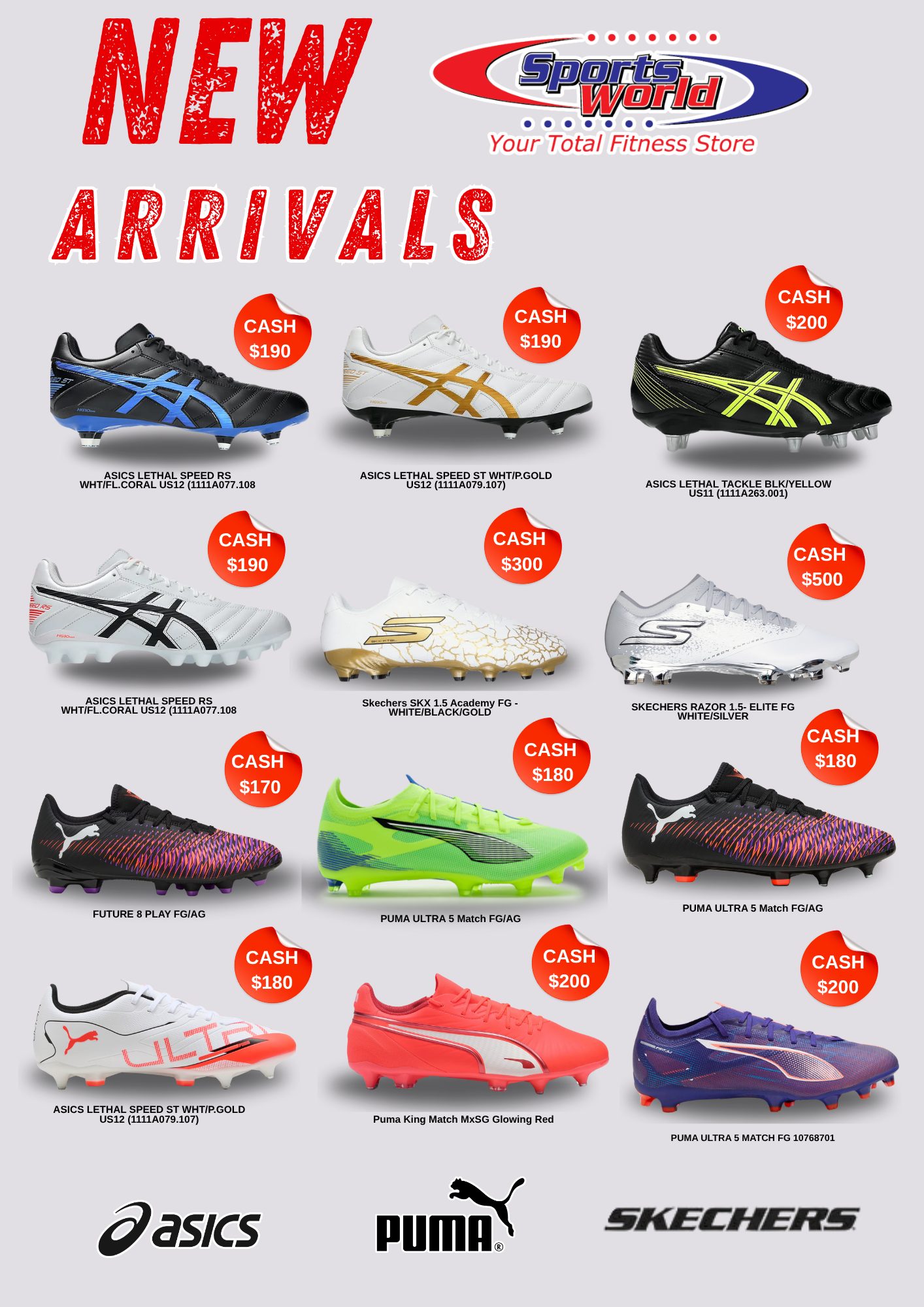⚡Fresh drop just landed⚡ Step up your game with the ASICS Menace 