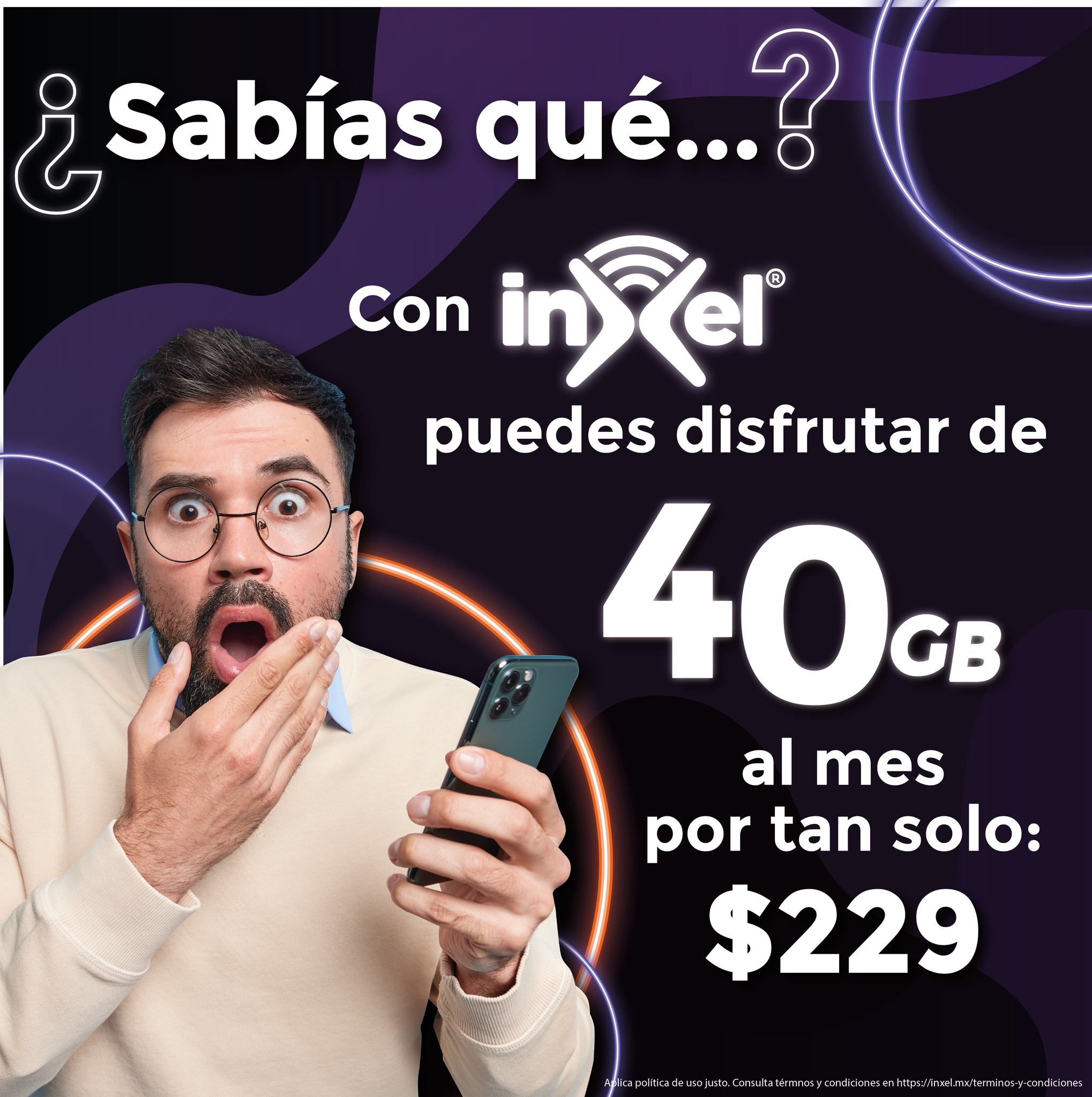 Inxel_mx - 40 gigas y un súper precio...ahora es muy fácil...
