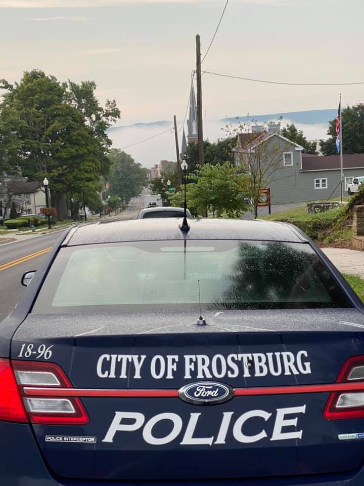 It’s a misty morning in... Frostburg City Police Department