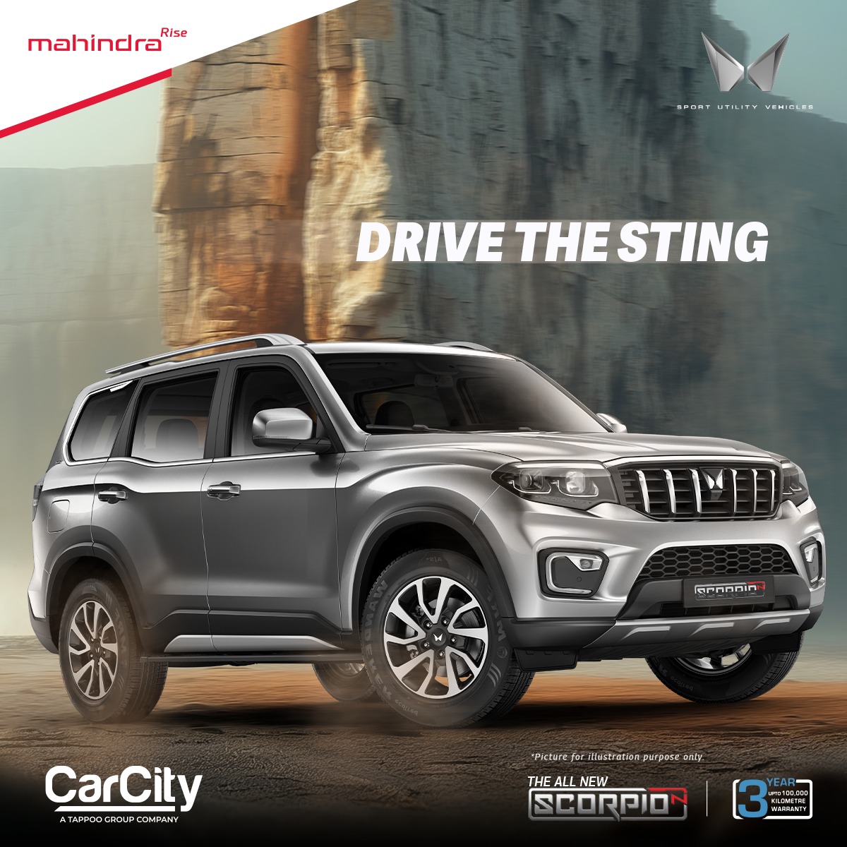 CarCity - Drive the Sting. Meet the all-new Scorpio-N — engineered with ...