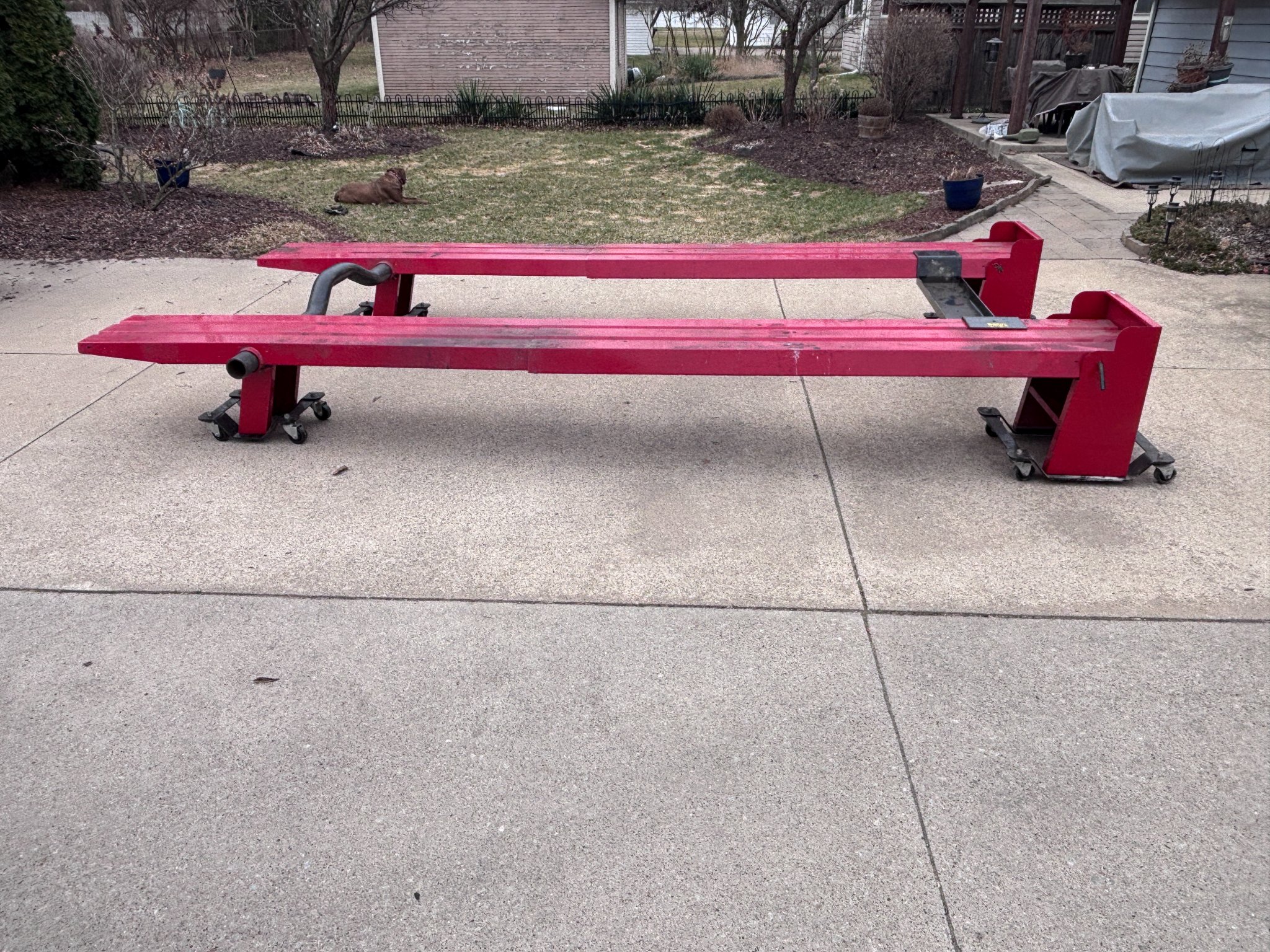 Kwik lift car ramp - with rollers and jack tray - Access Ramps - Van ...