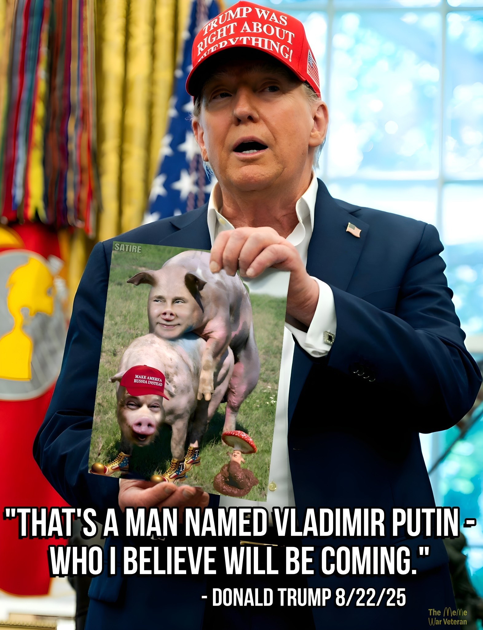 The Meme - BREAKING: Krasnov strikes again! Putin bombed an American ...