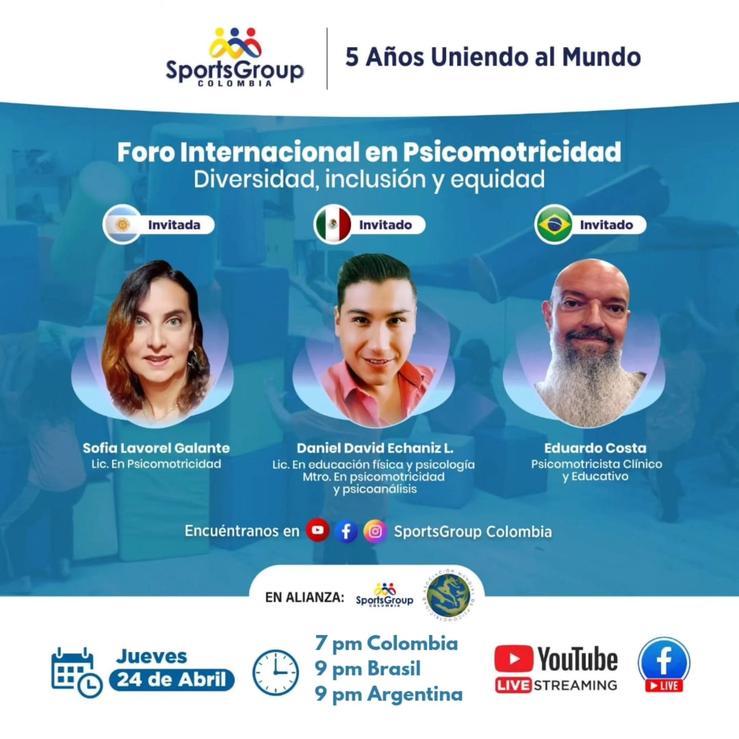 Pós-graduação - 24/4/2025 - Foro Internacional en Psicomotricidad ...