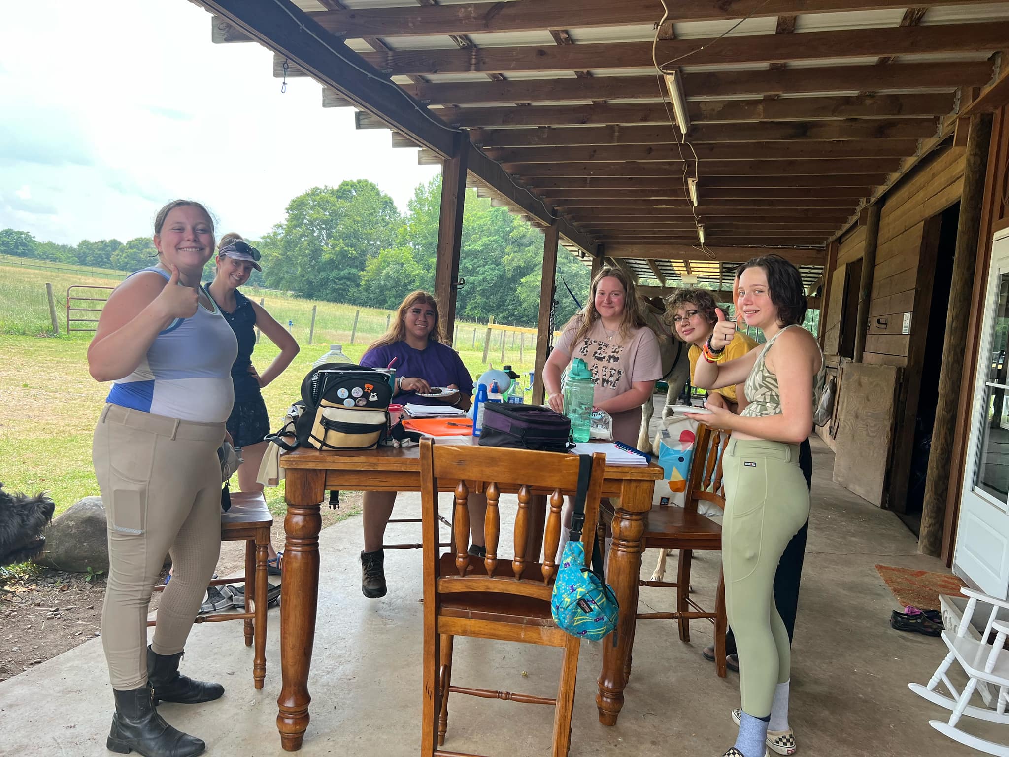 The Barn Rats doing their... - Oconee Therapeutic Riding