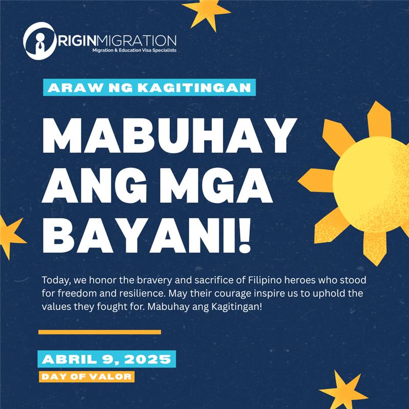Origin Migration & Education Visa Specialists - Today, we pay tribute ...