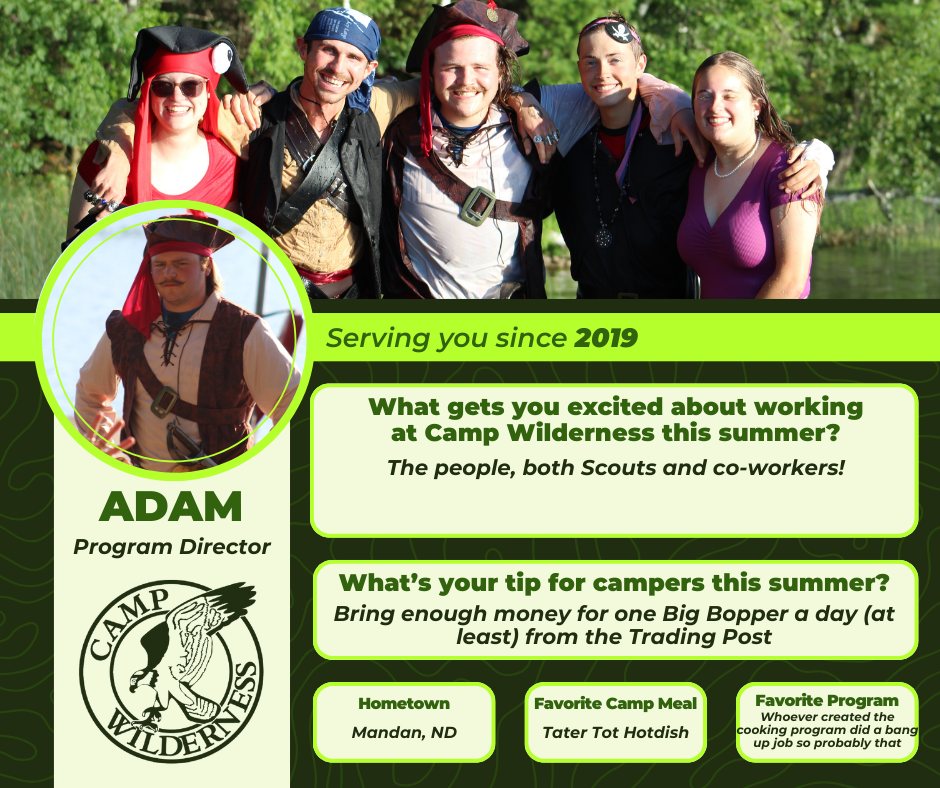 Camp - 👋Meet our NEW Program Director, Adam!!! | Facebook