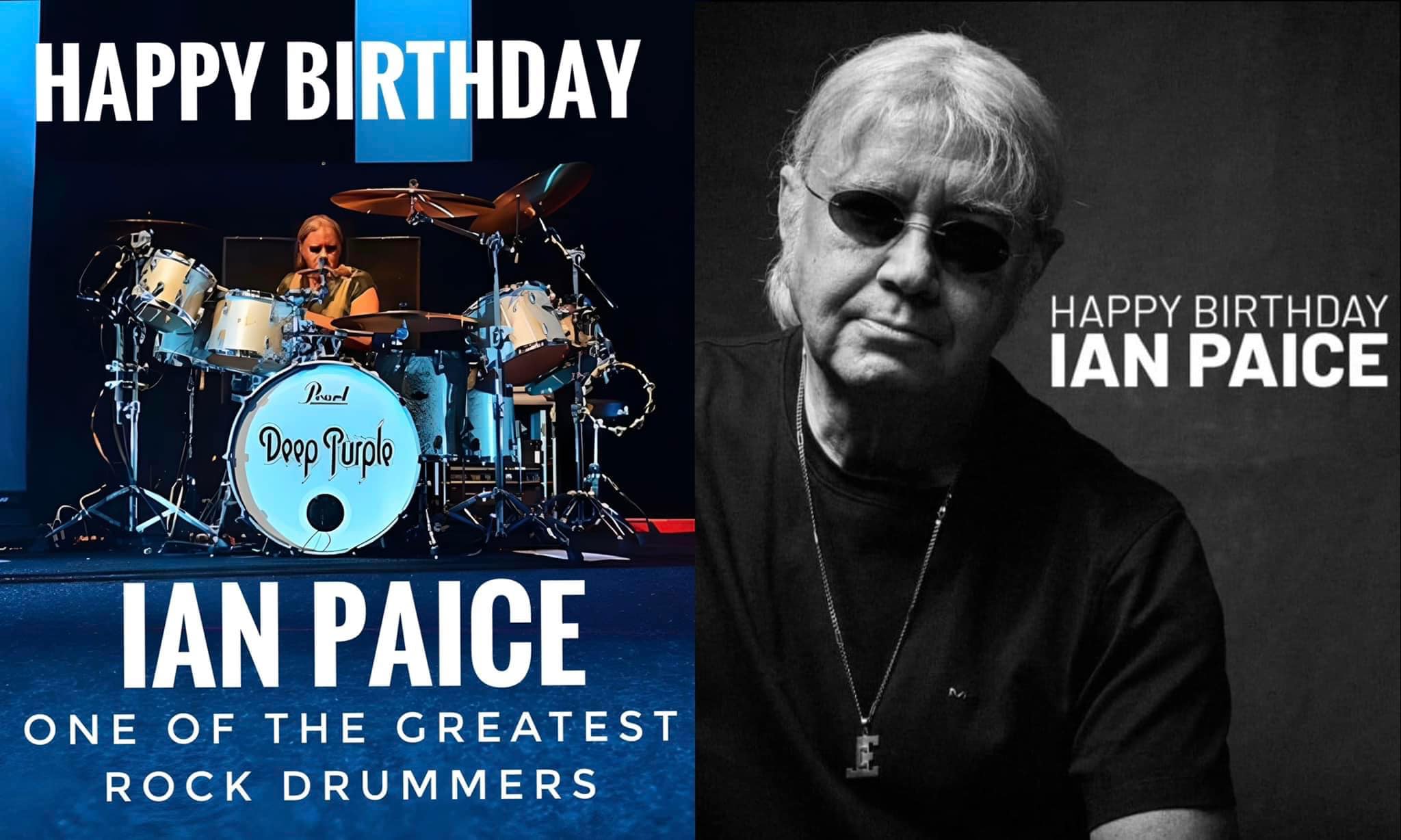 Happy birthday, Ian Paice ! Truly,... - Tommy Bolin Archives | Facebook