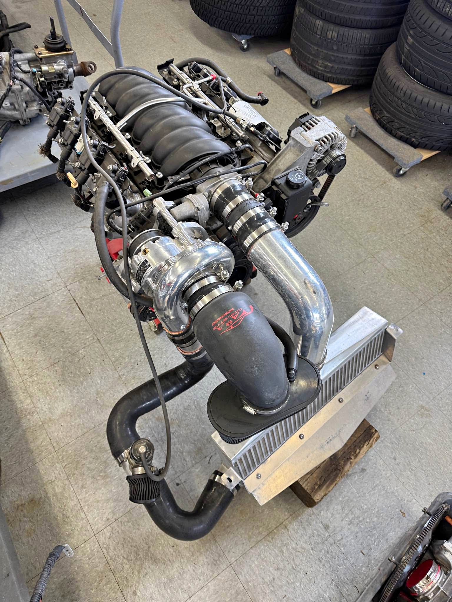 6.0L LS2 Engine w/ Vortech Supercharger - Car Engines & Engine Parts ...