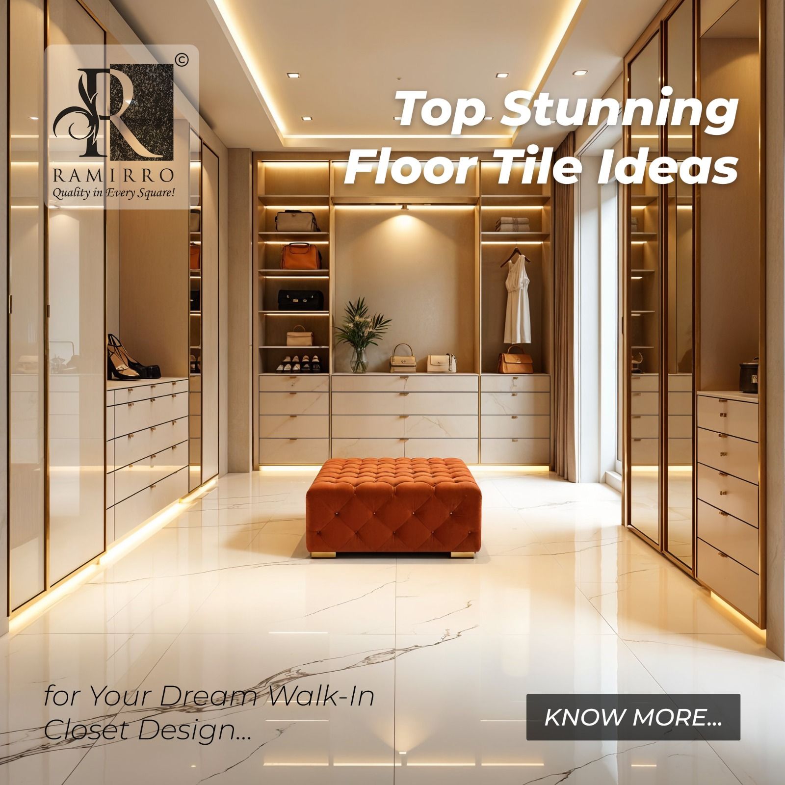 Ramirro - Top Stunning Tile Floor Ideas for Your Dream Walk-In Closet ...
