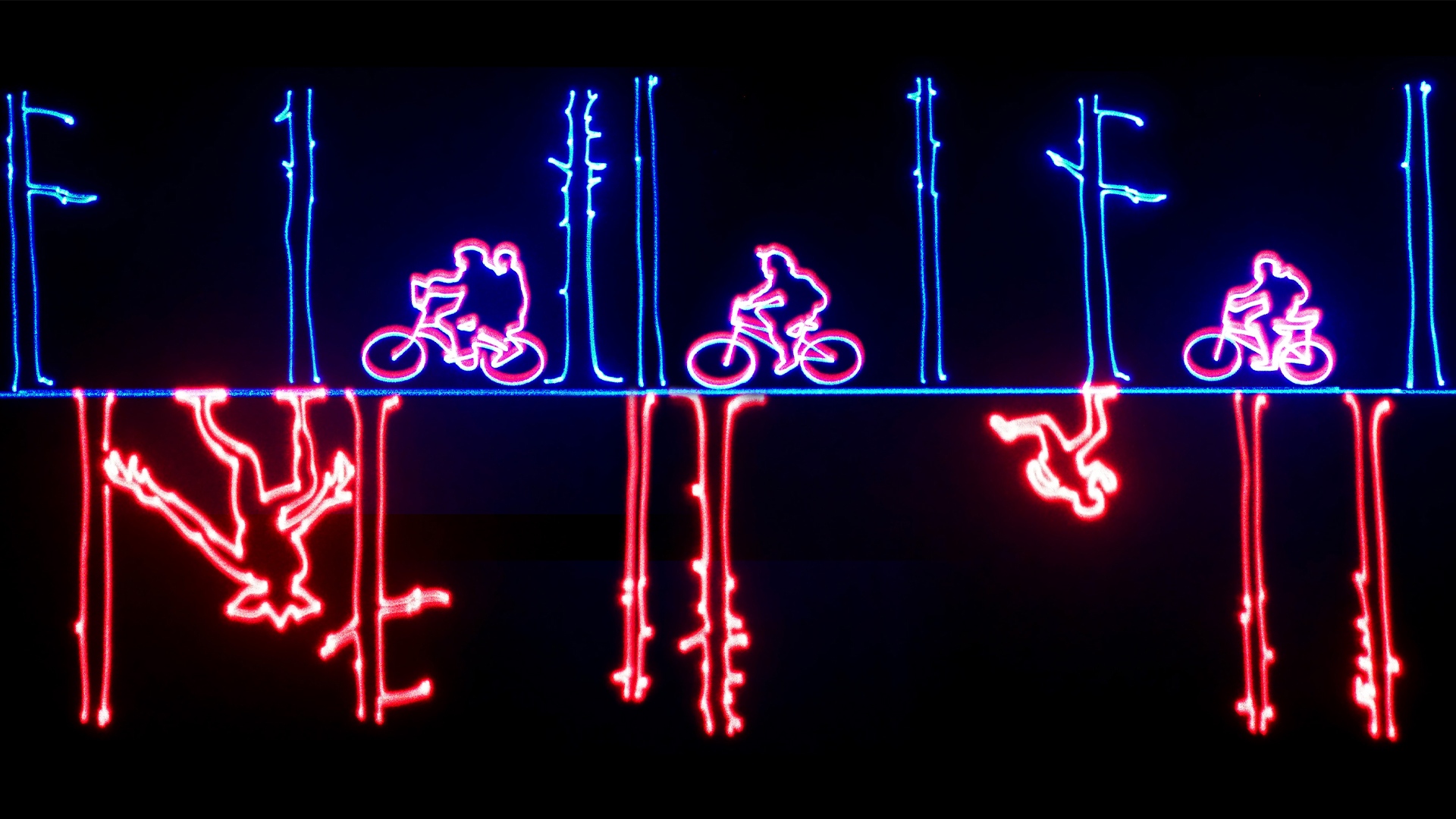 TELUS - LASER STRANGER THINGS 4 🕶️🕺💥🪩👽 Head to the Upside Down and rock ...