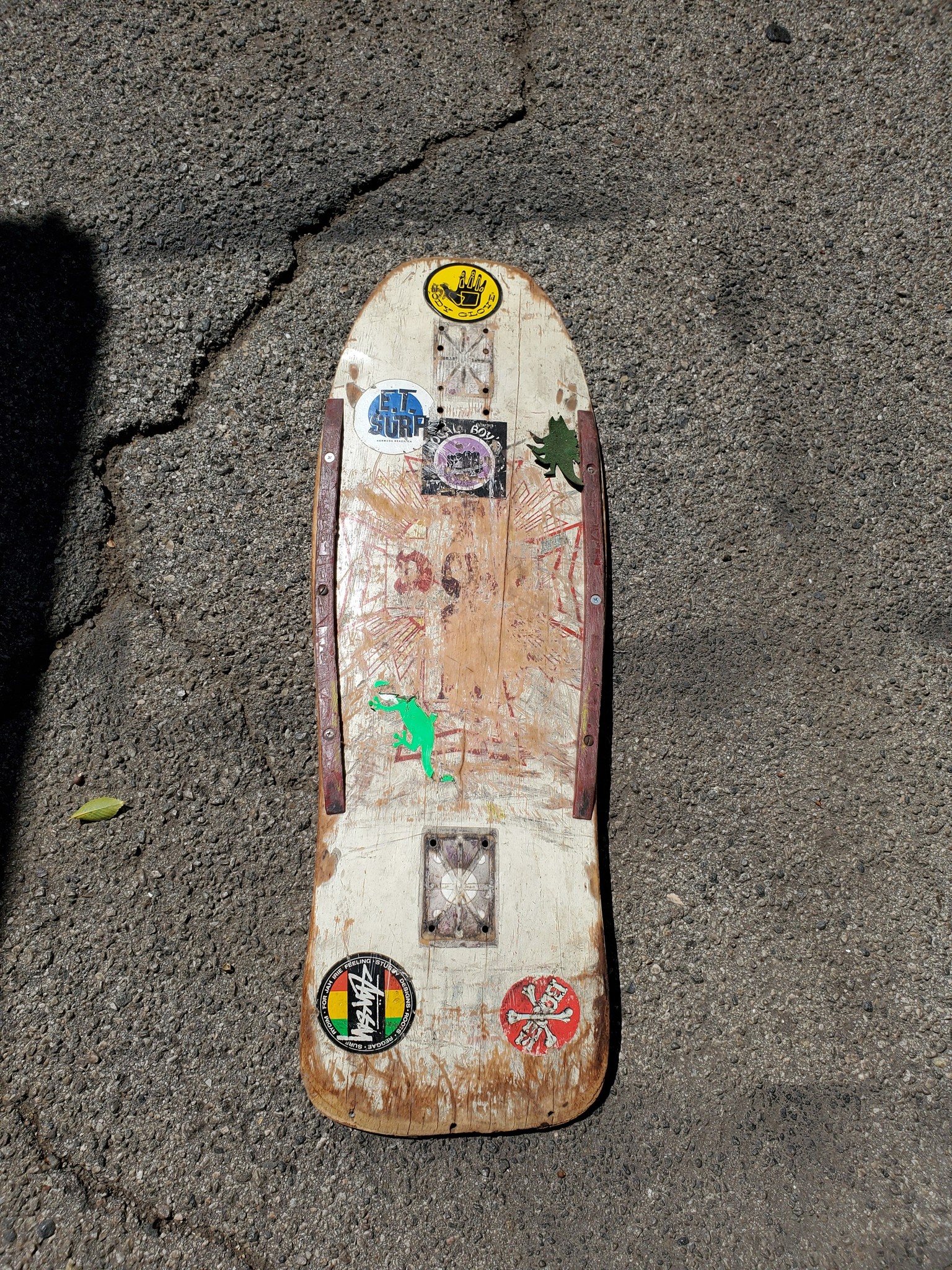 Saved my vintage skateboard from nephews