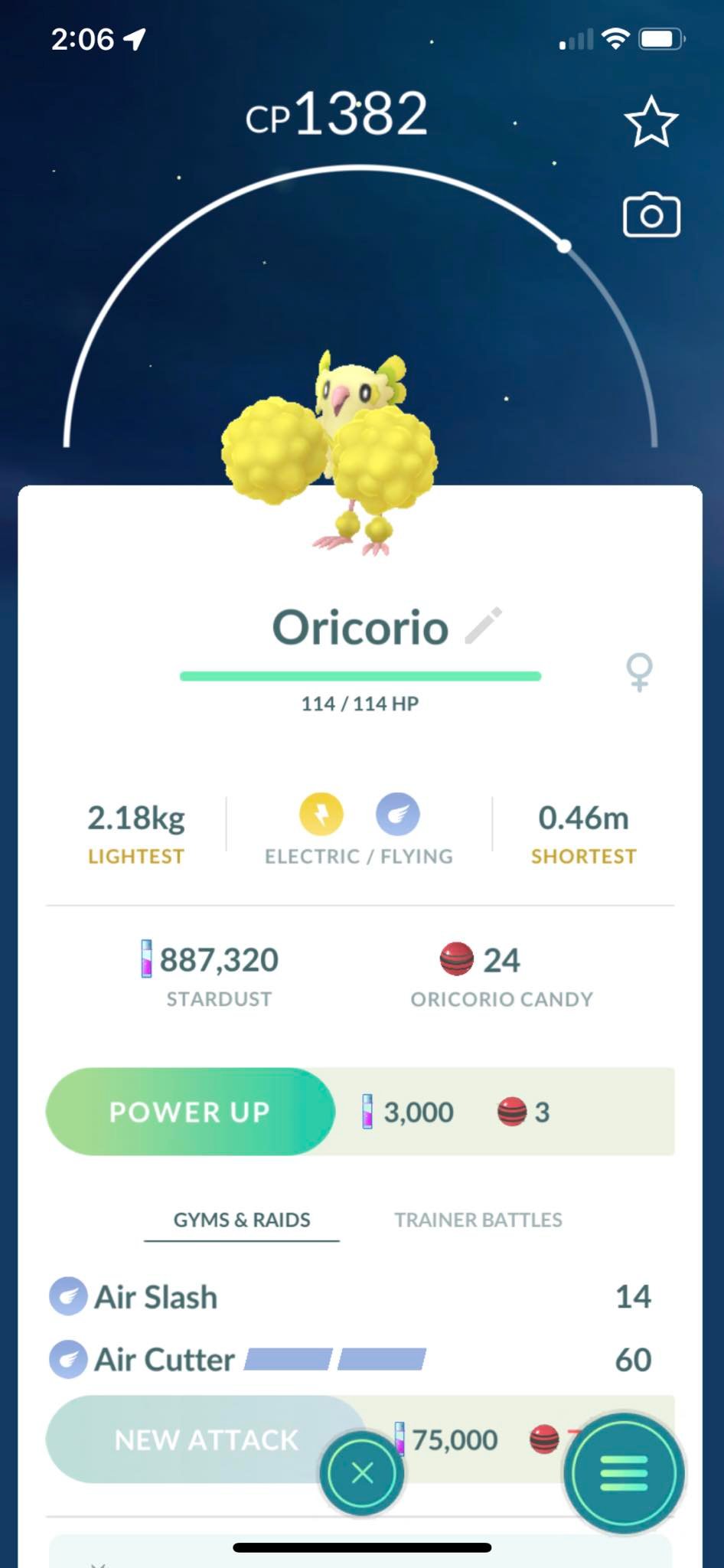 Oricorio Stile Baile Lucido Per Pokémon GO! - Richiede Registrazione - Scambio