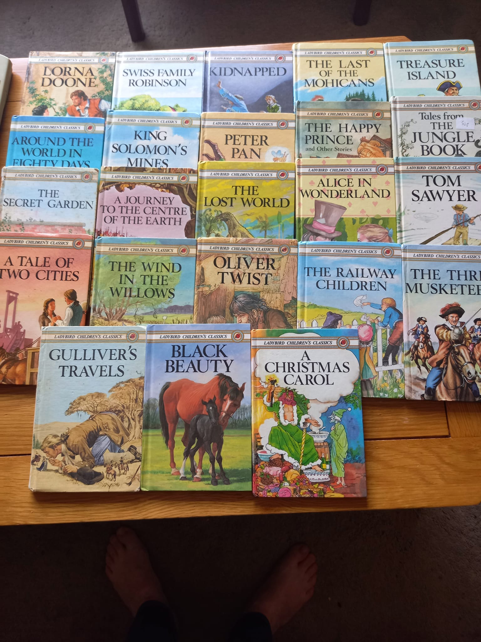 Favourite children's classics from my vintage Ladybird book collection