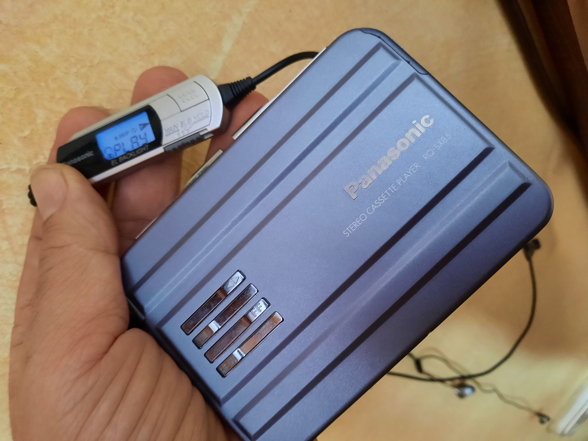 Walkman - A very rare player in my collection, the Panasonic RQ