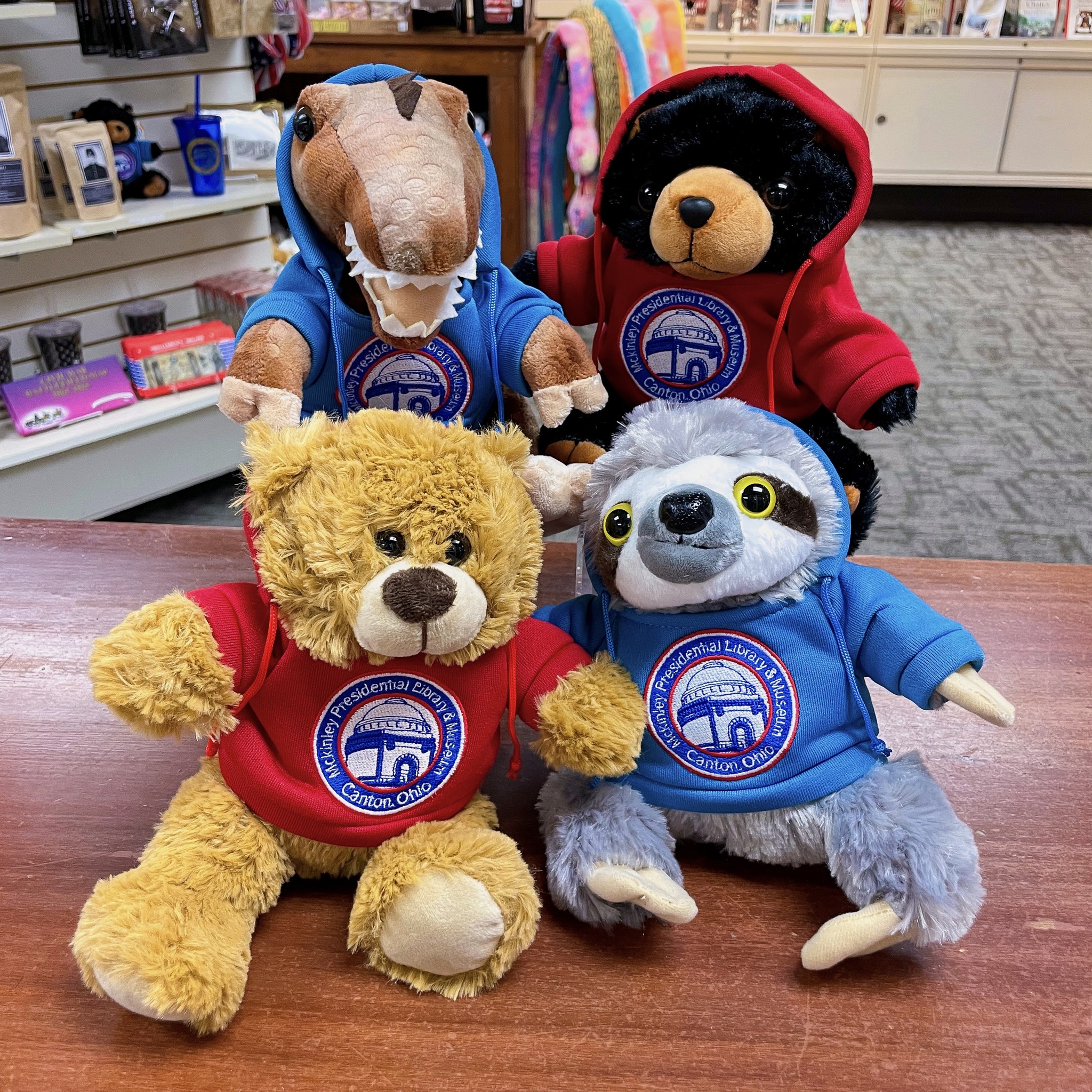 Our loveable Shoney Bear® plush is available to bring home with