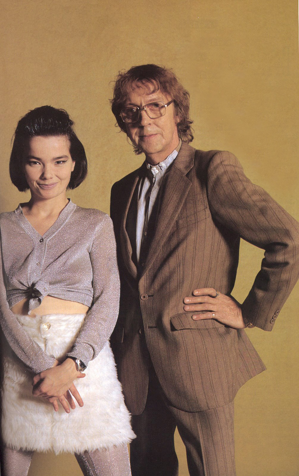 🎻 Björk & Guðmundur Ingólfsson, who collaborated with his Trio on