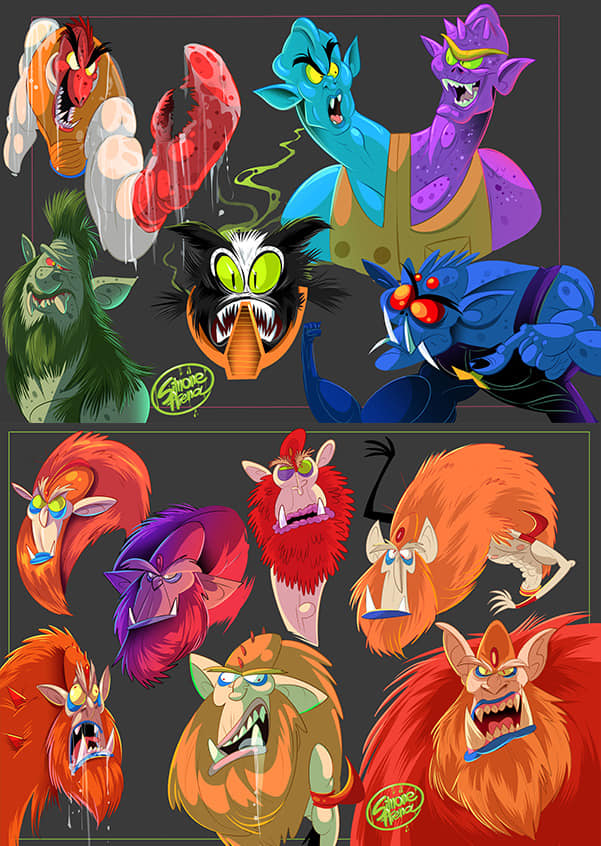 Hi to all,these are some villains characters for fun from myself.
